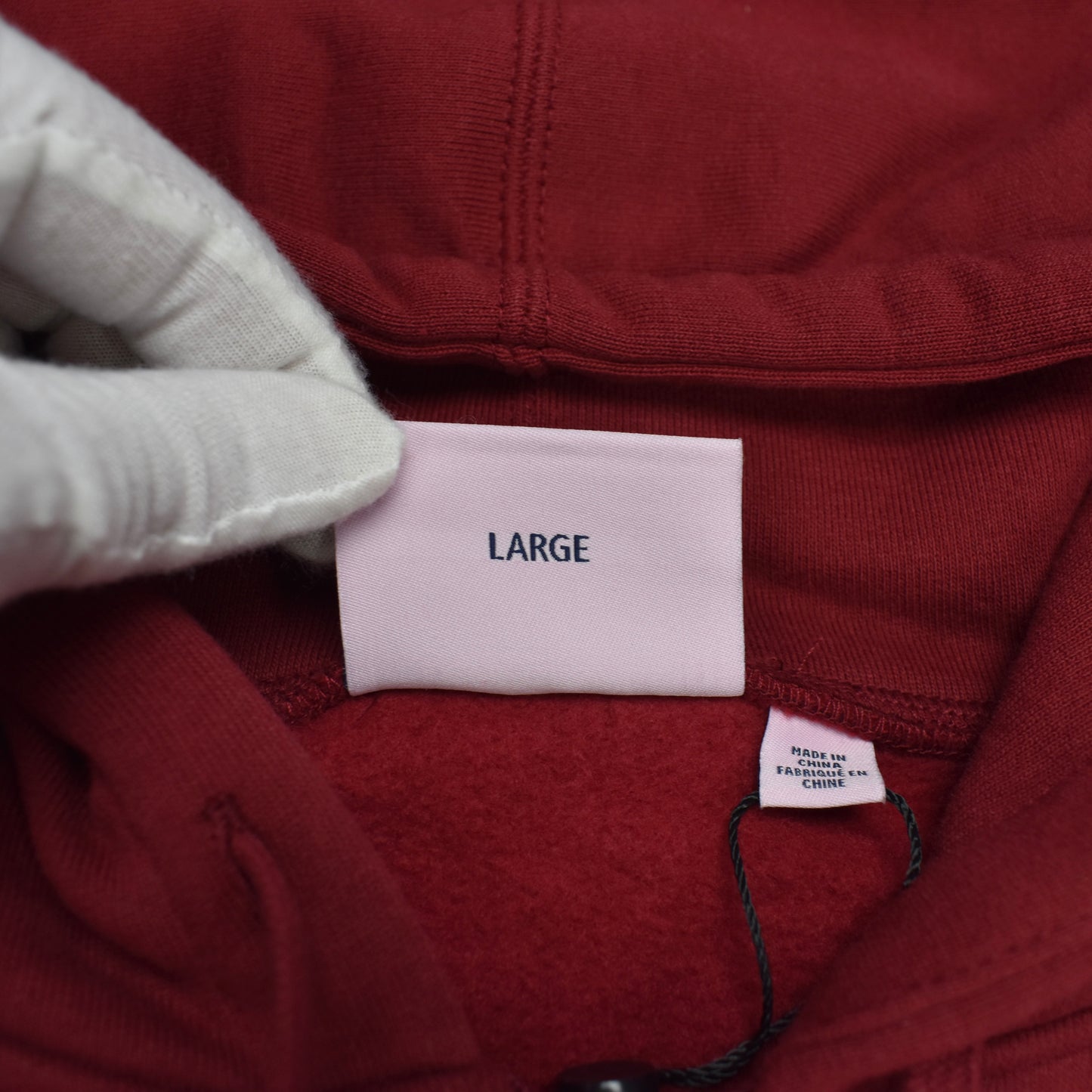 Supreme x Martine Rose - Pub Towel Zip Up Hoodie (Cardinal Red)