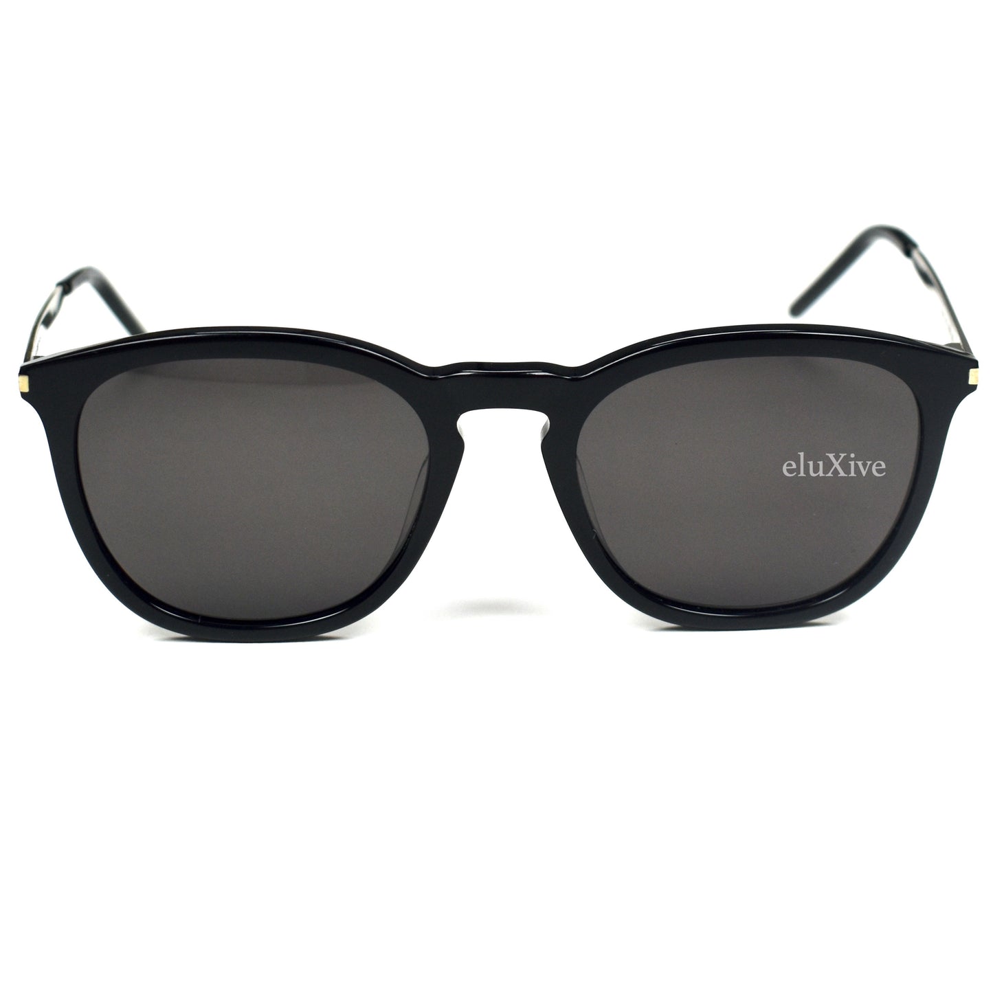 Saint Laurent - SL360 Black/Silver Rectangular Sunglasses