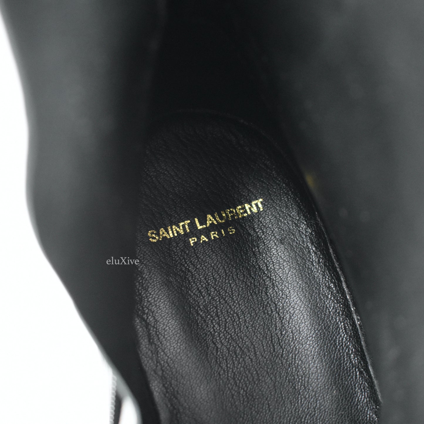 Saint Laurent - Black Leather Zippered Joey Boots