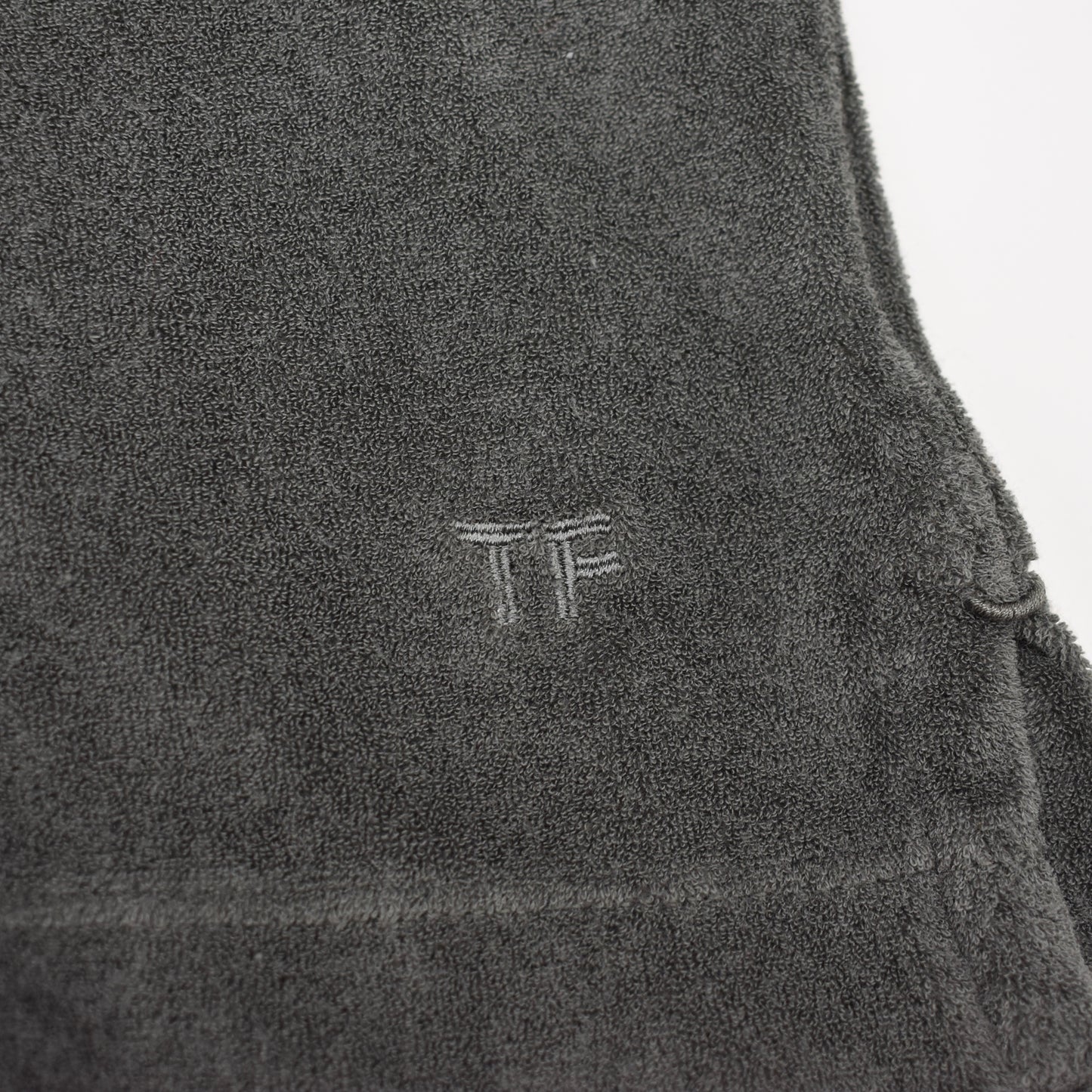 Tom Ford - Gray Towelling Polo Shirt