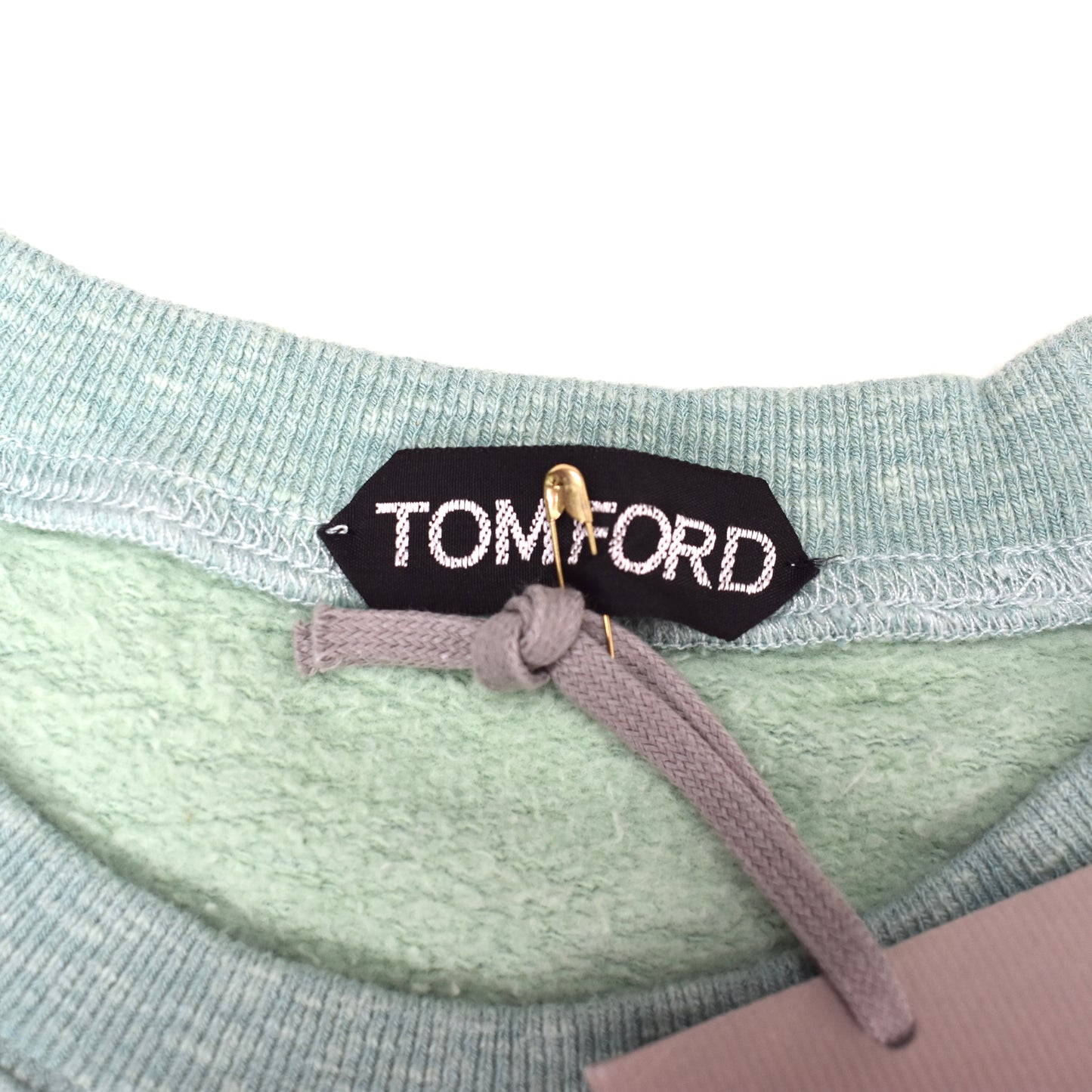 Tom Ford - Light Green Fleece Crewneck Sweatshirt