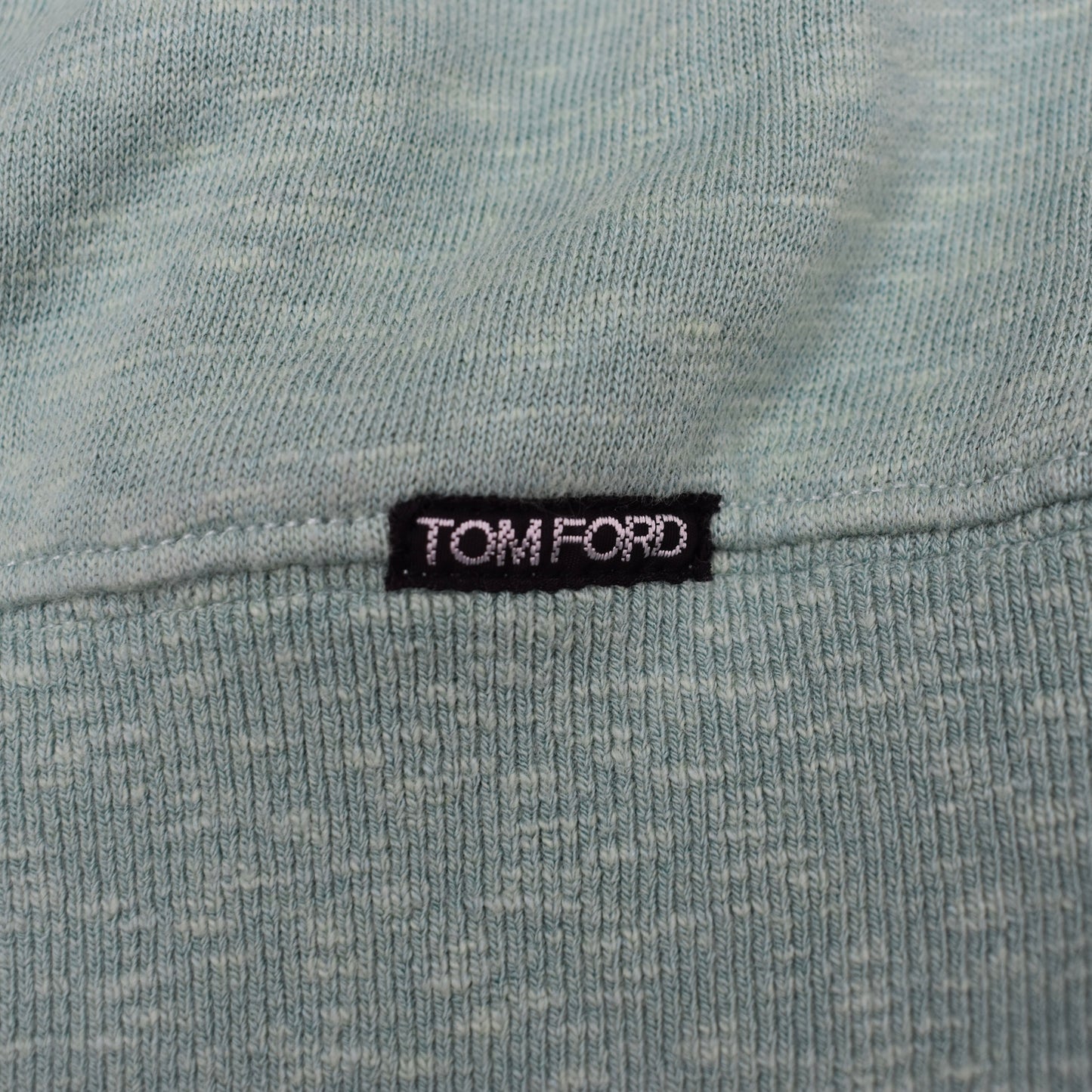 Tom Ford - Light Green Fleece Crewneck Sweatshirt