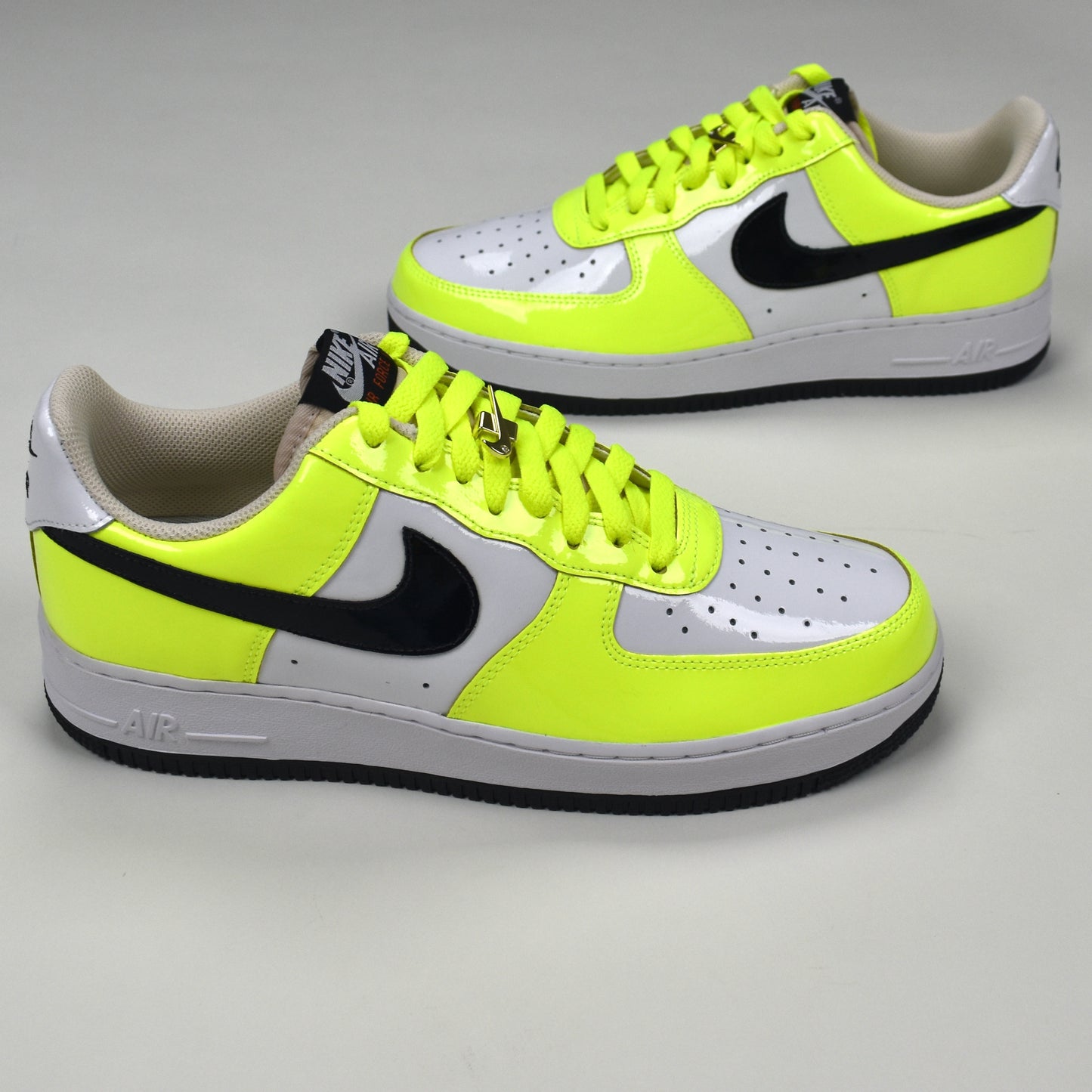 Nike - Air Force 1 By You Patent Leather 'Volt'