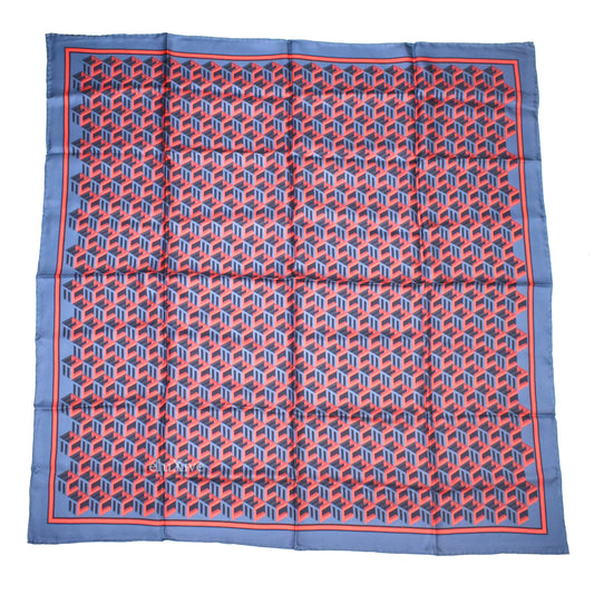MCM - Cubic Monogram Logo 100% Silk Scarf