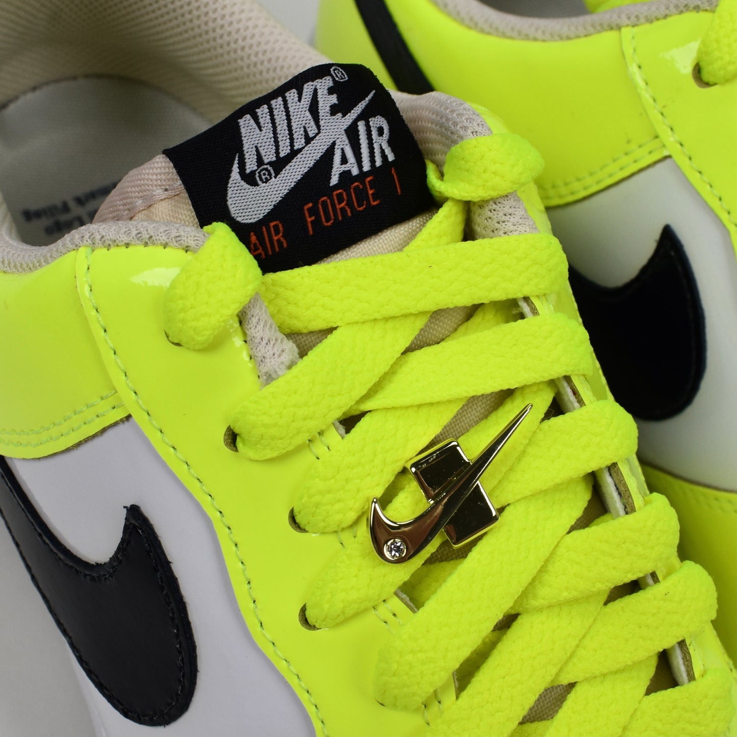 Nike - Air Force 1 By You Patent Leather 'Volt'