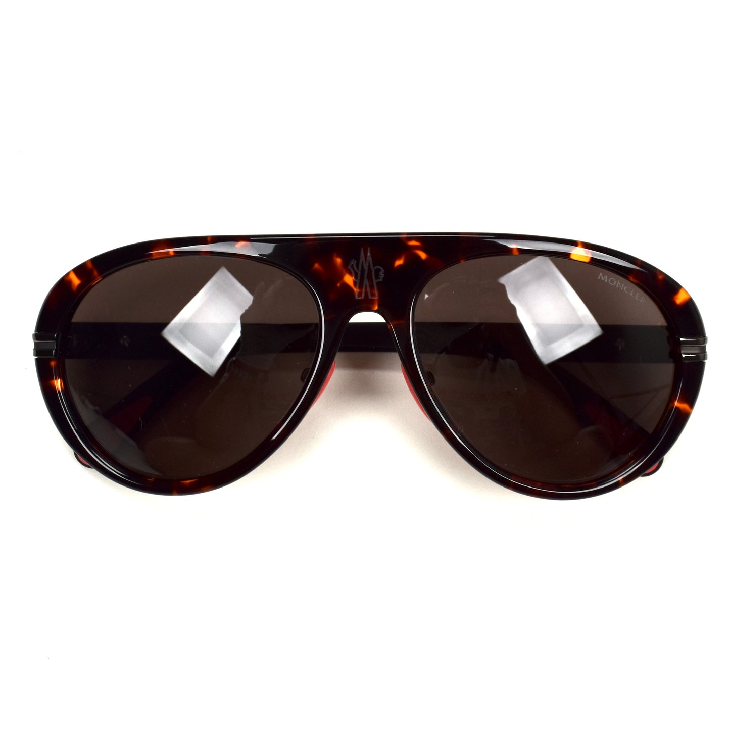 Moncler - Navigaze Aviator Sunglasses (Tortoise)