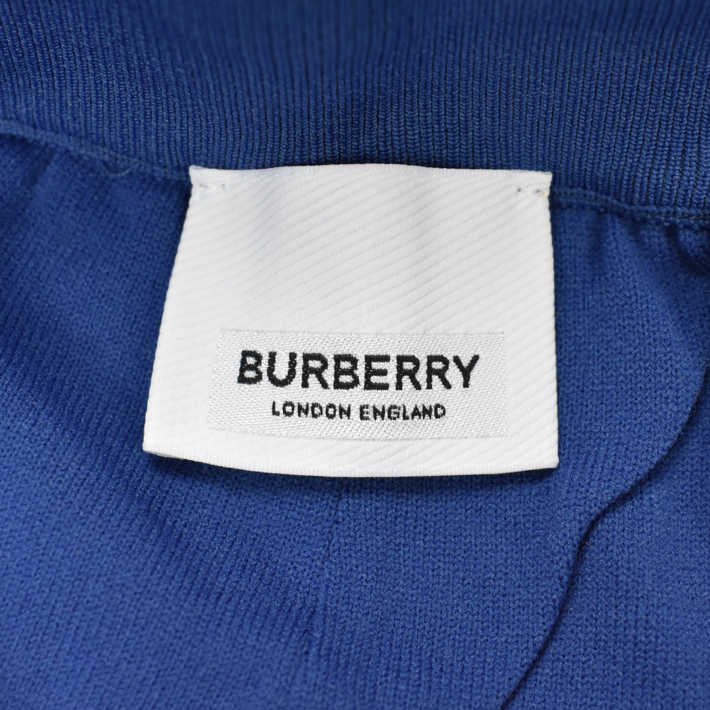 Burberry - Blue Archive Stripe Mesh Knit Shorts