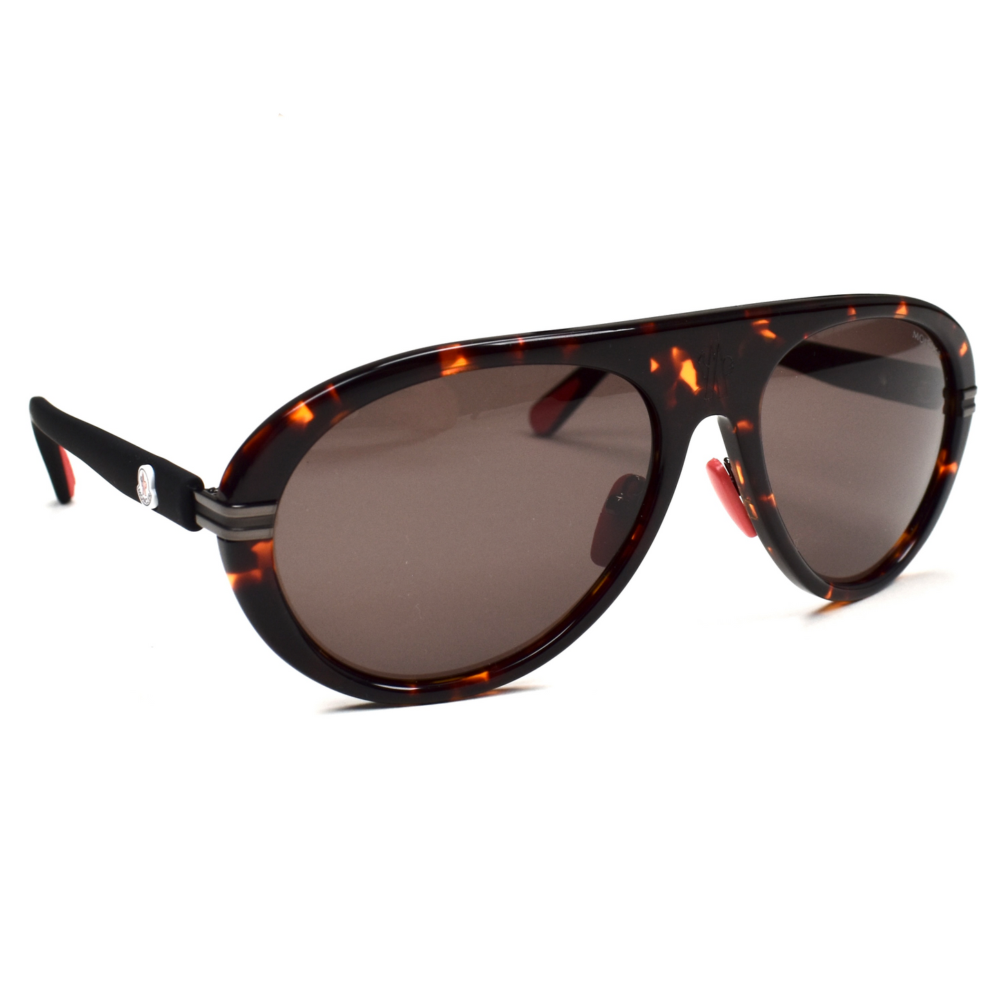 Moncler - Navigaze Aviator Sunglasses (Tortoise)