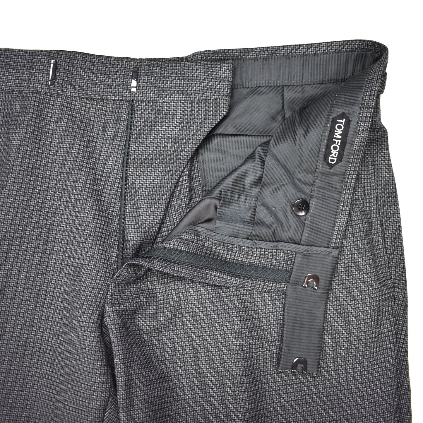 Tom Ford - Gray O'Connor Micro Check Wool Suit