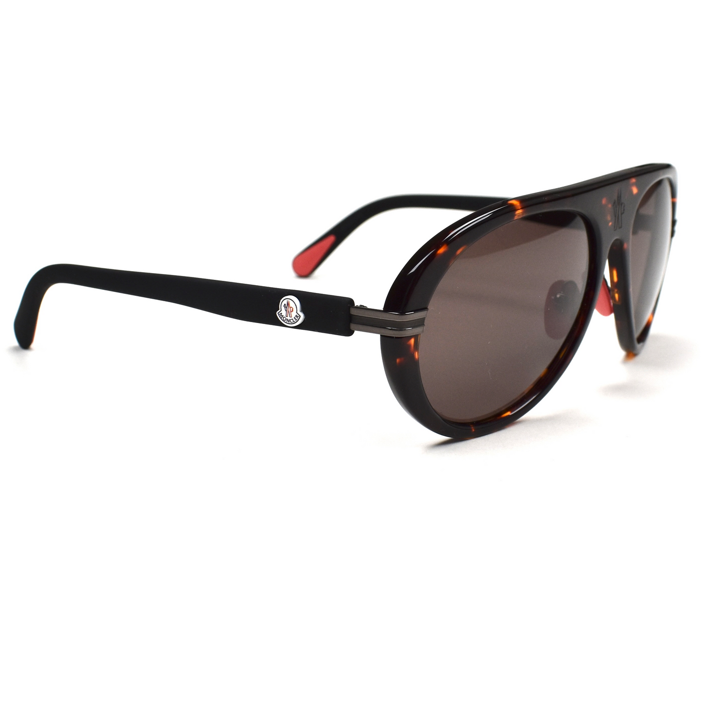 Moncler - Navigaze Aviator Sunglasses (Tortoise)