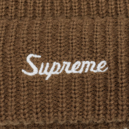 Supreme - FW12 Loose Gauge Stripe Beanie (Brown)