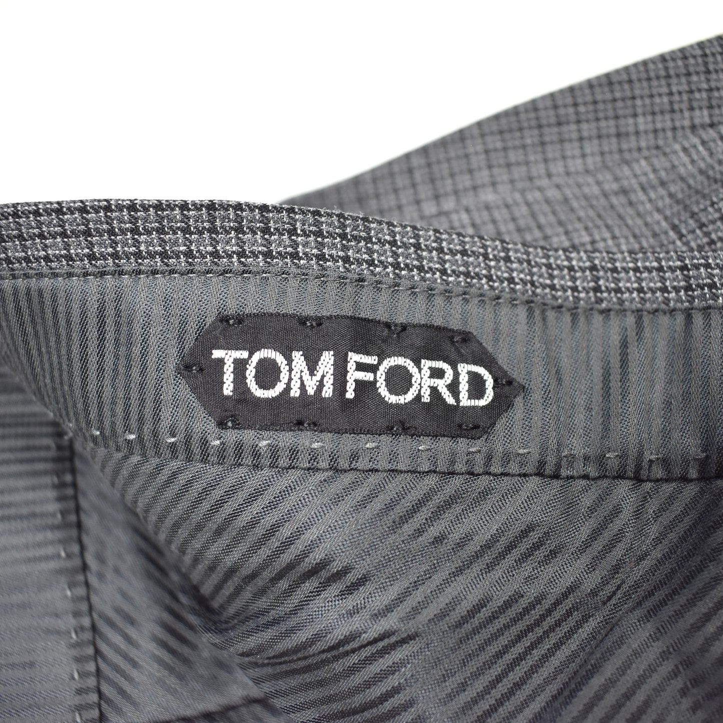 Tom Ford - Gray O'Connor Micro Check Wool Suit