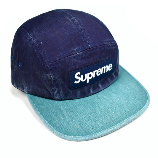 Supreme - Pigment 2-Tone Box Logo Hat (Navy/Teal)