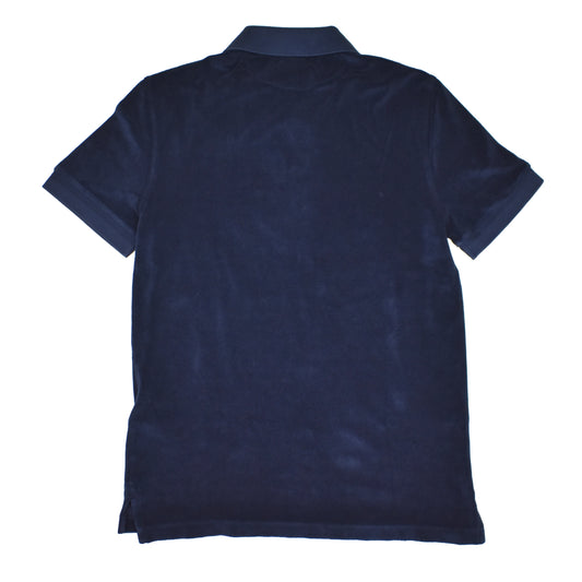 Tom Ford - Navy Towelling Polo Shirt