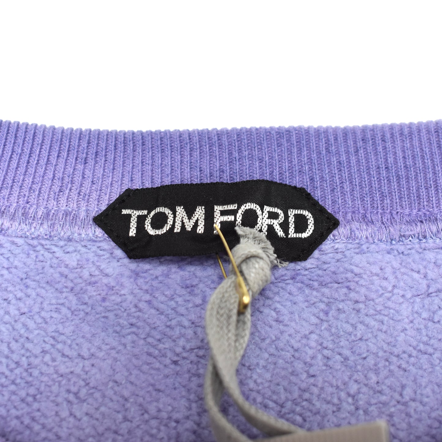 Tom Ford - Purple Fleece Artisanal Crewneck Sweatshirt