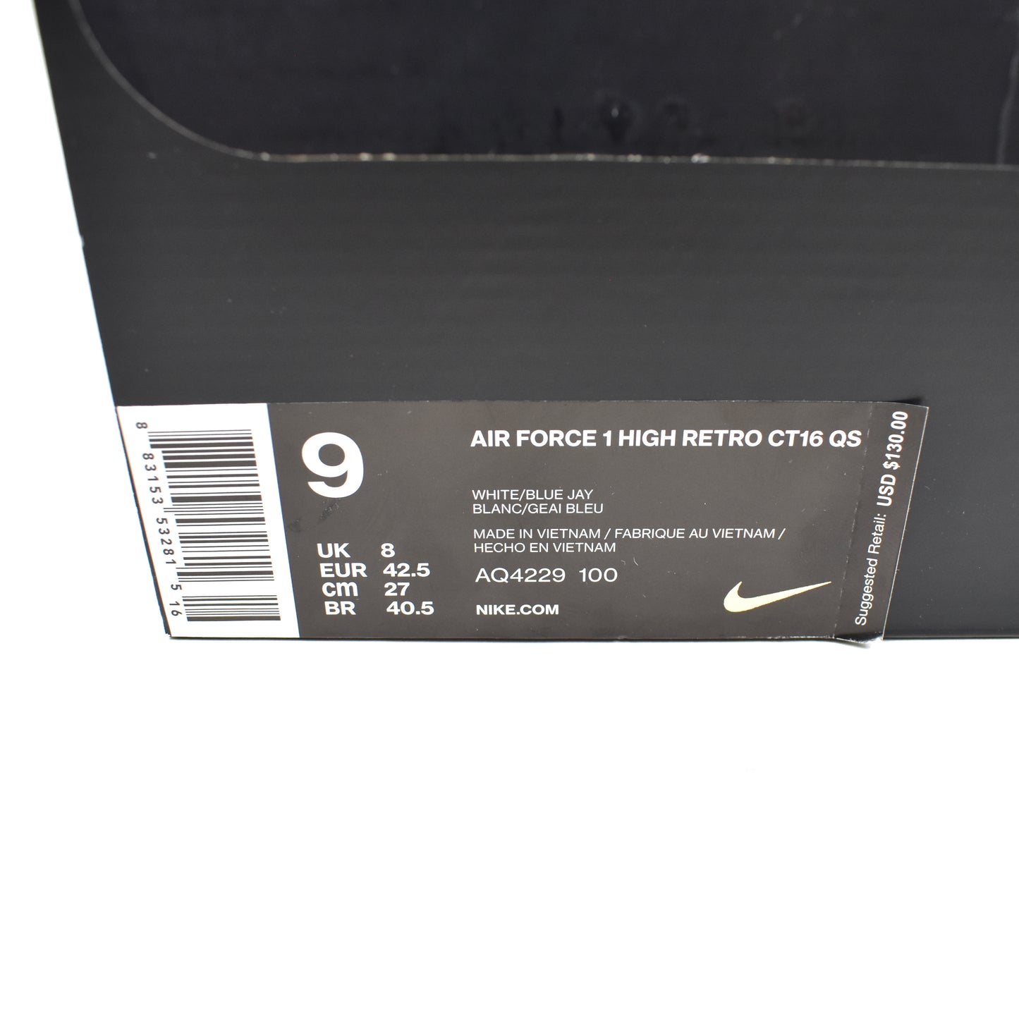 Nike x NBA - Air Force 1 High Retro CT16 QS 'Sheed'