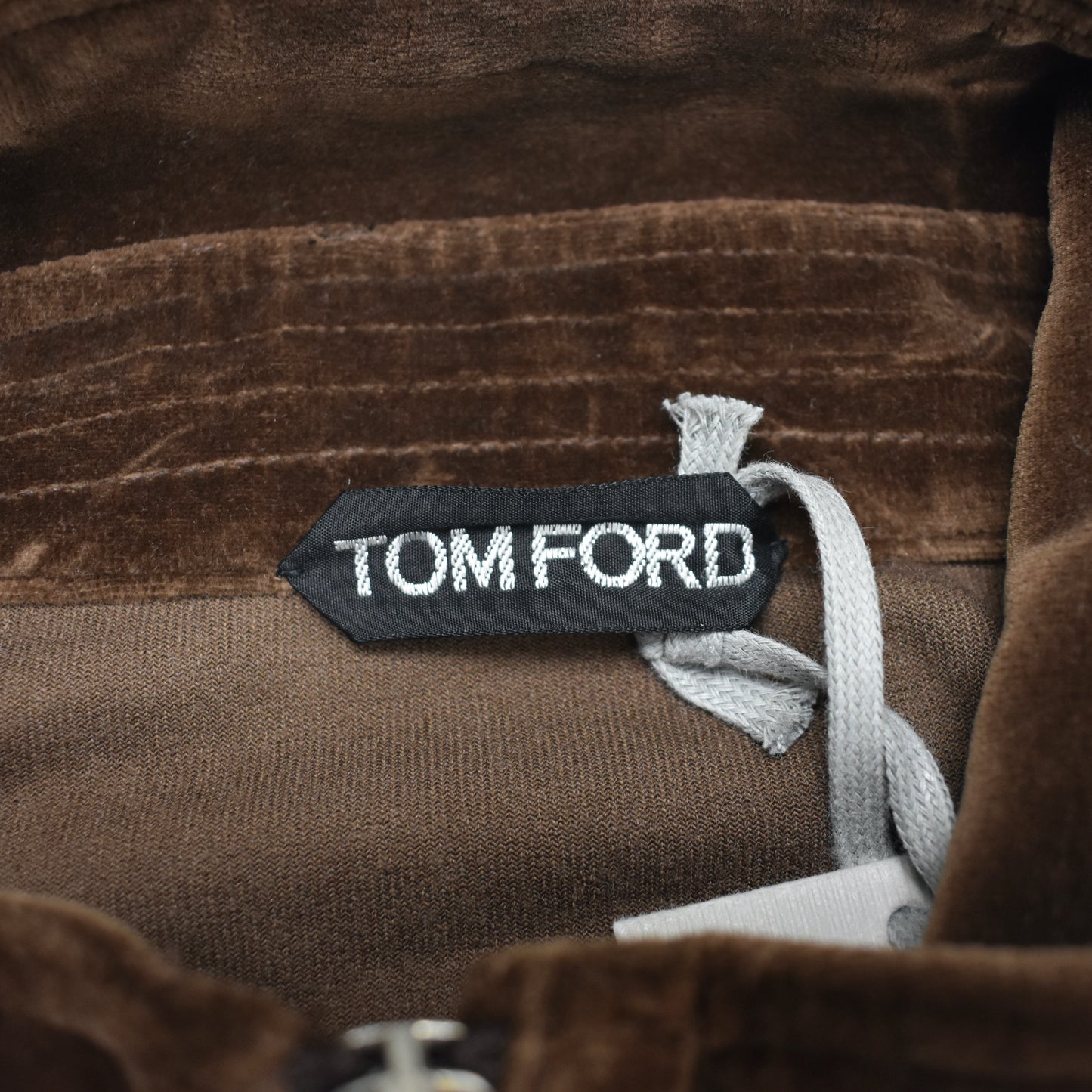 Tom Ford - Brown Velour Track Jacket