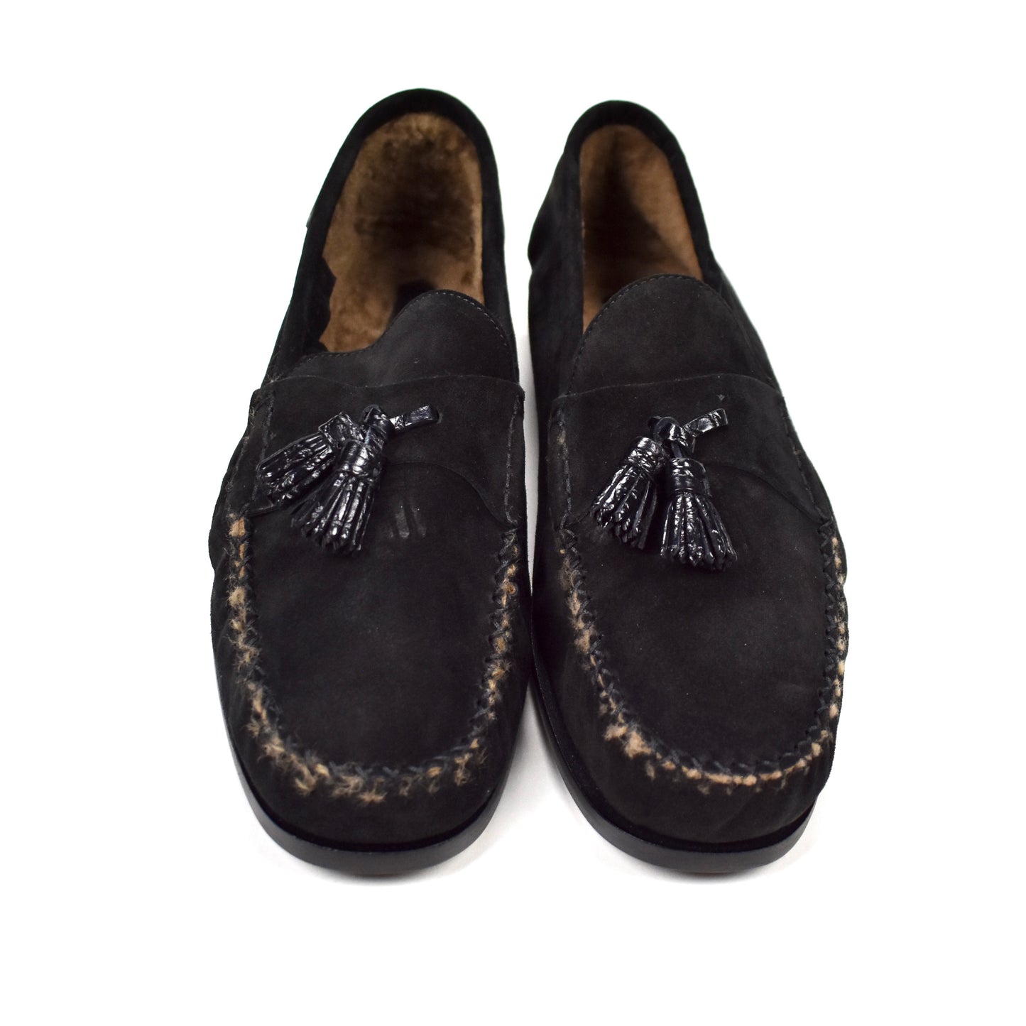 Tom Ford - Genuine Shearling Fur Tassel Loafers