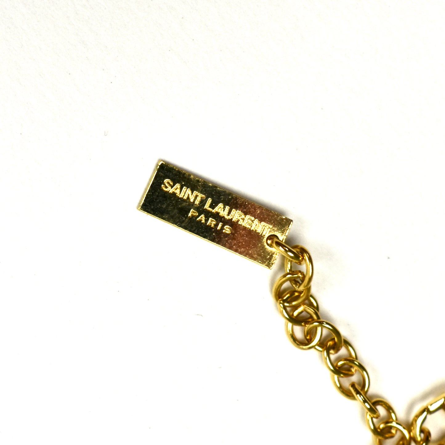 Saint Laurent - Thin Gold Curb Chain Necklace