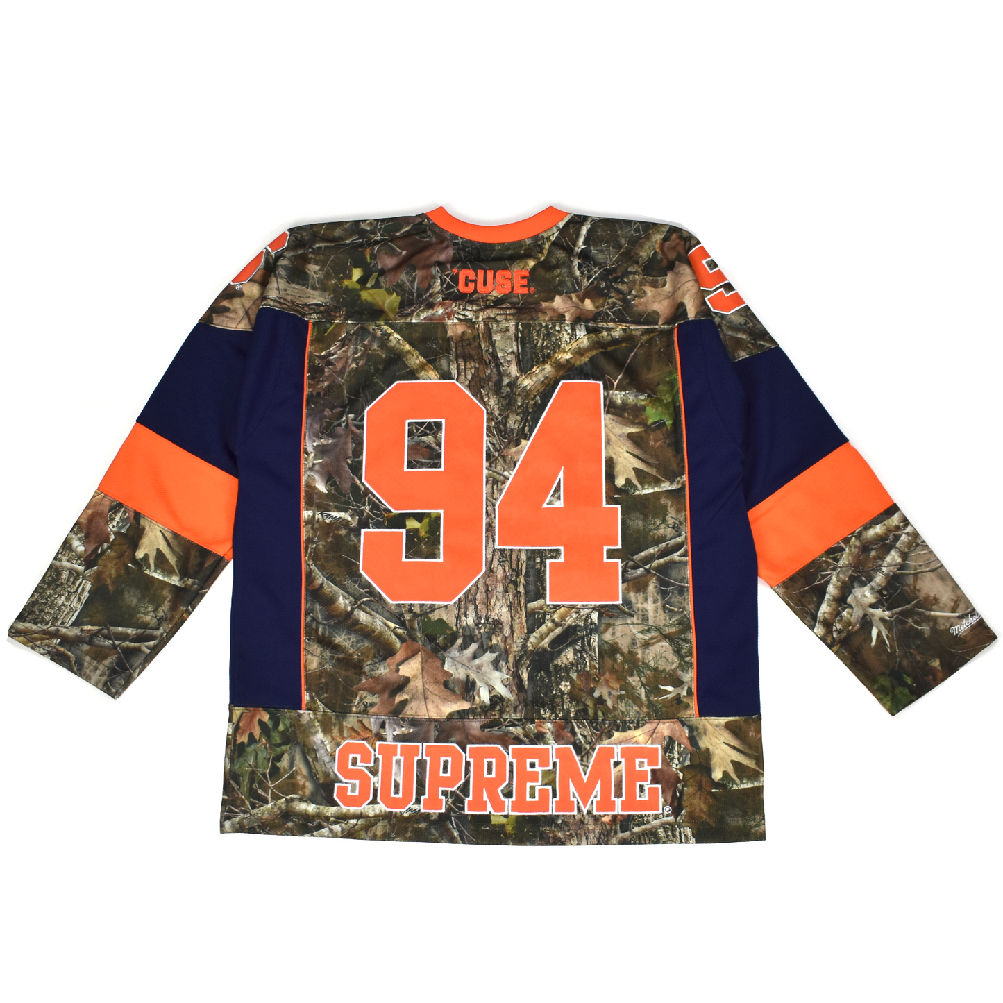 Supreme x Mitchell & Ness x NCAA - Syracuse Hockey Jersey (Camo)