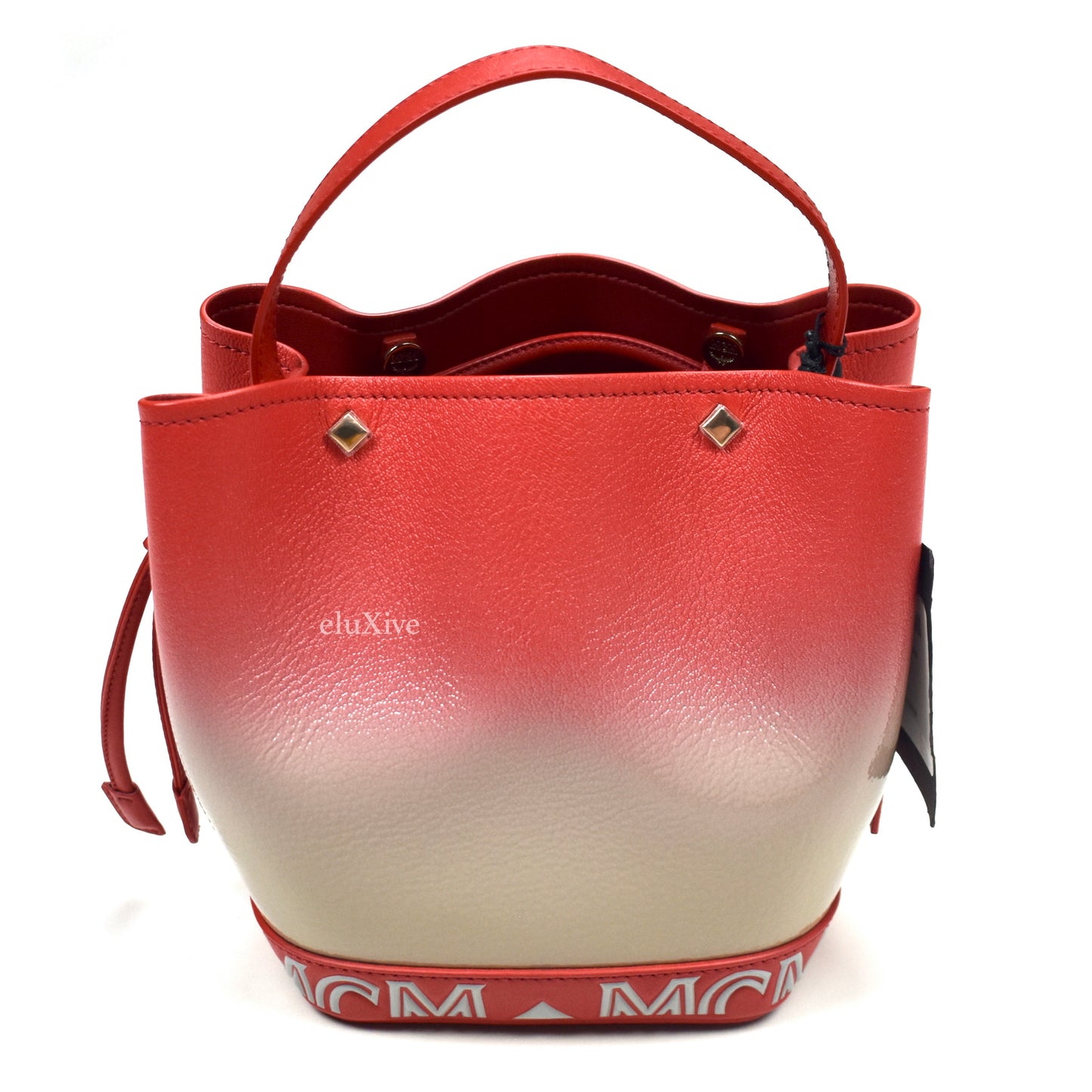 MCM - Limited Edition 'Upcyling' Red Floral Leather Bag