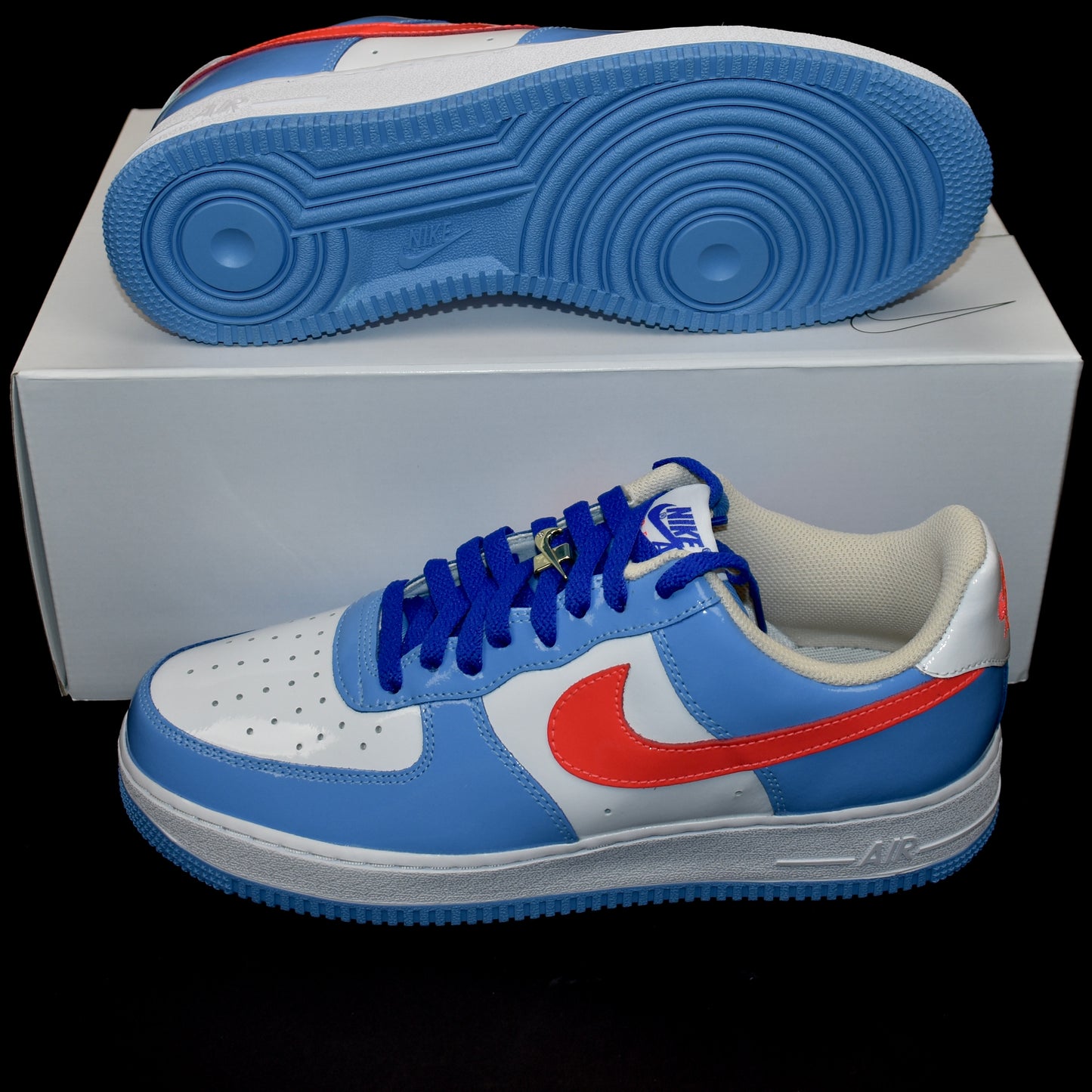 Nike - Air Force 1 By You Patent Leather 'Superman'