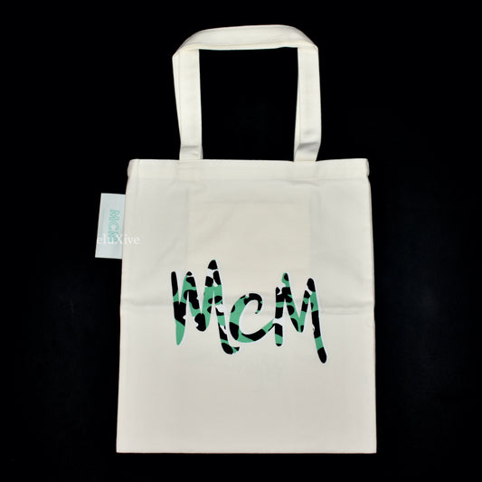 MCM - Logo Print Canvas Tote Bag