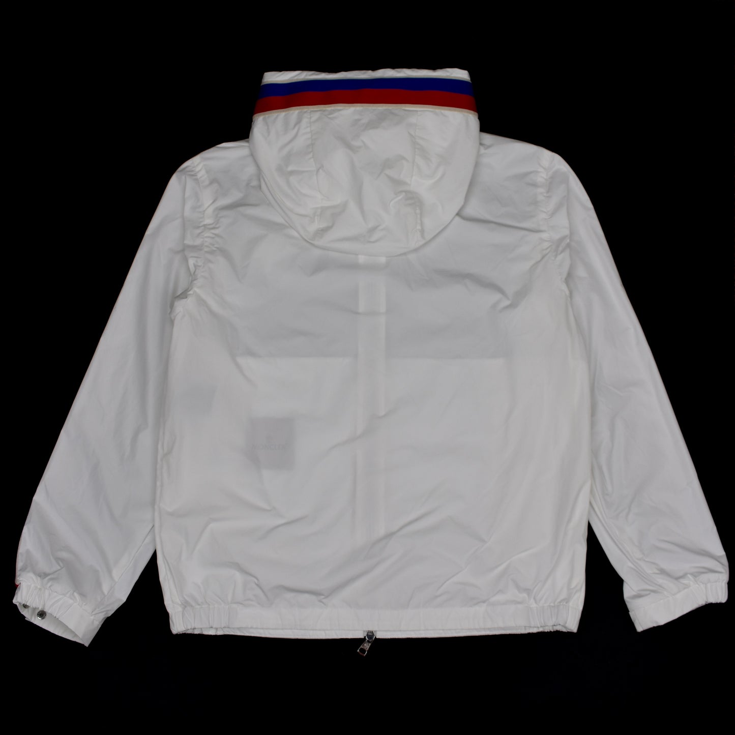 Moncler - White Logo Stripe Rukbat Jacket