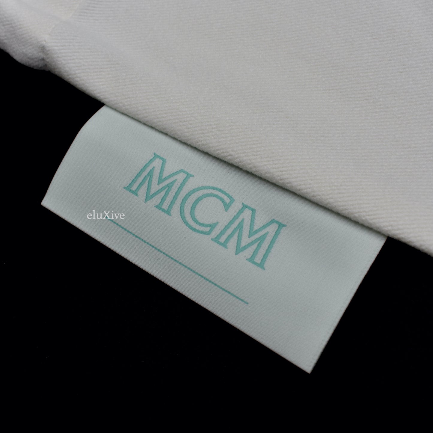 MCM - Logo Print Canvas Tote Bag