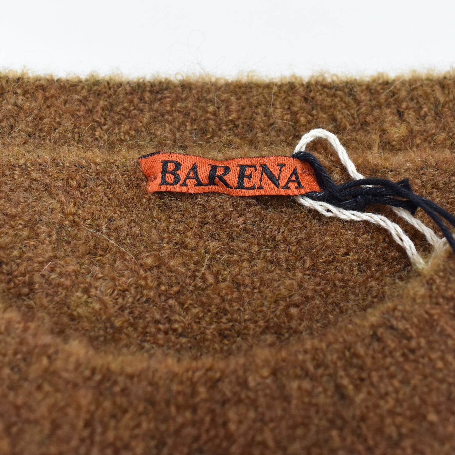 Barena - Brown Brushed Wool Crewneck Sweater