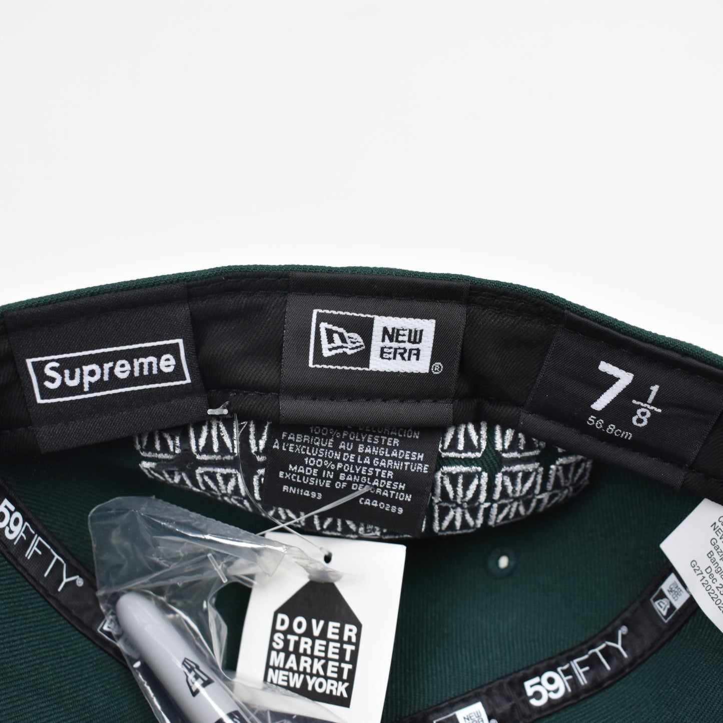 Supreme x New Era - Box Logo Digital Hat w/ Sharpie (Dark Green)