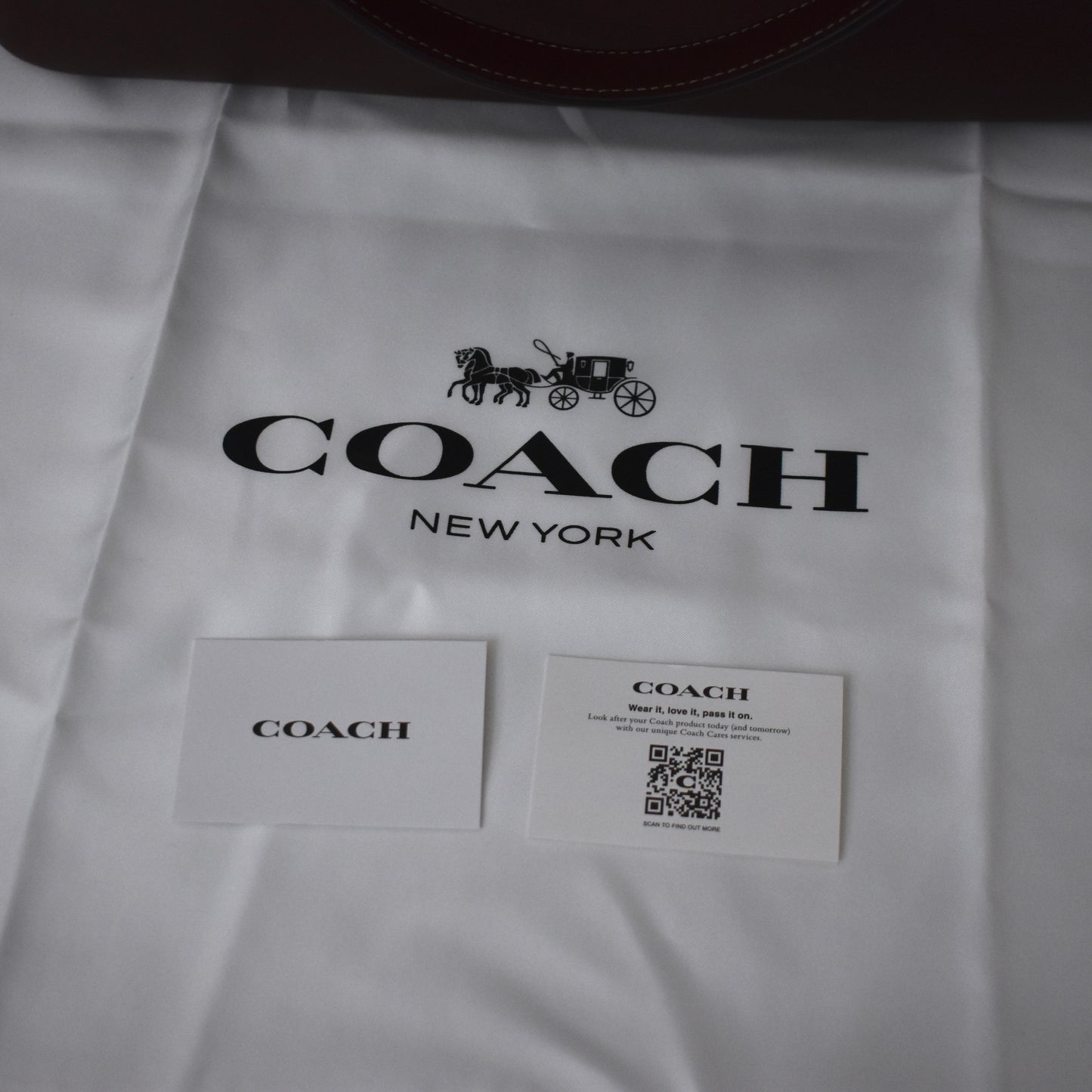 Coach - Large Kisslock Frame Bag (Dark Brown)