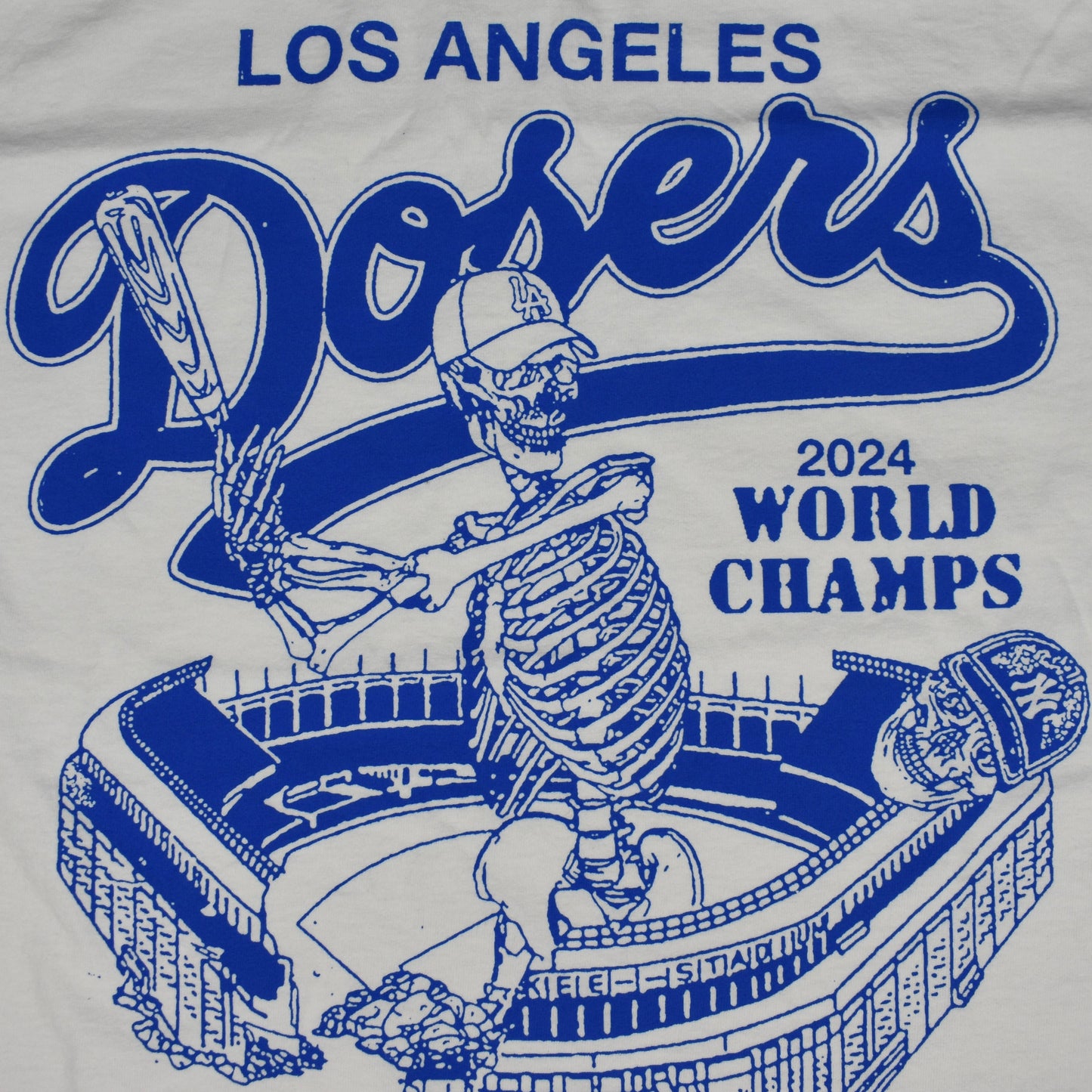 Online Ceramics - LA Dosers 2024 World Champs T-Shirt (White)