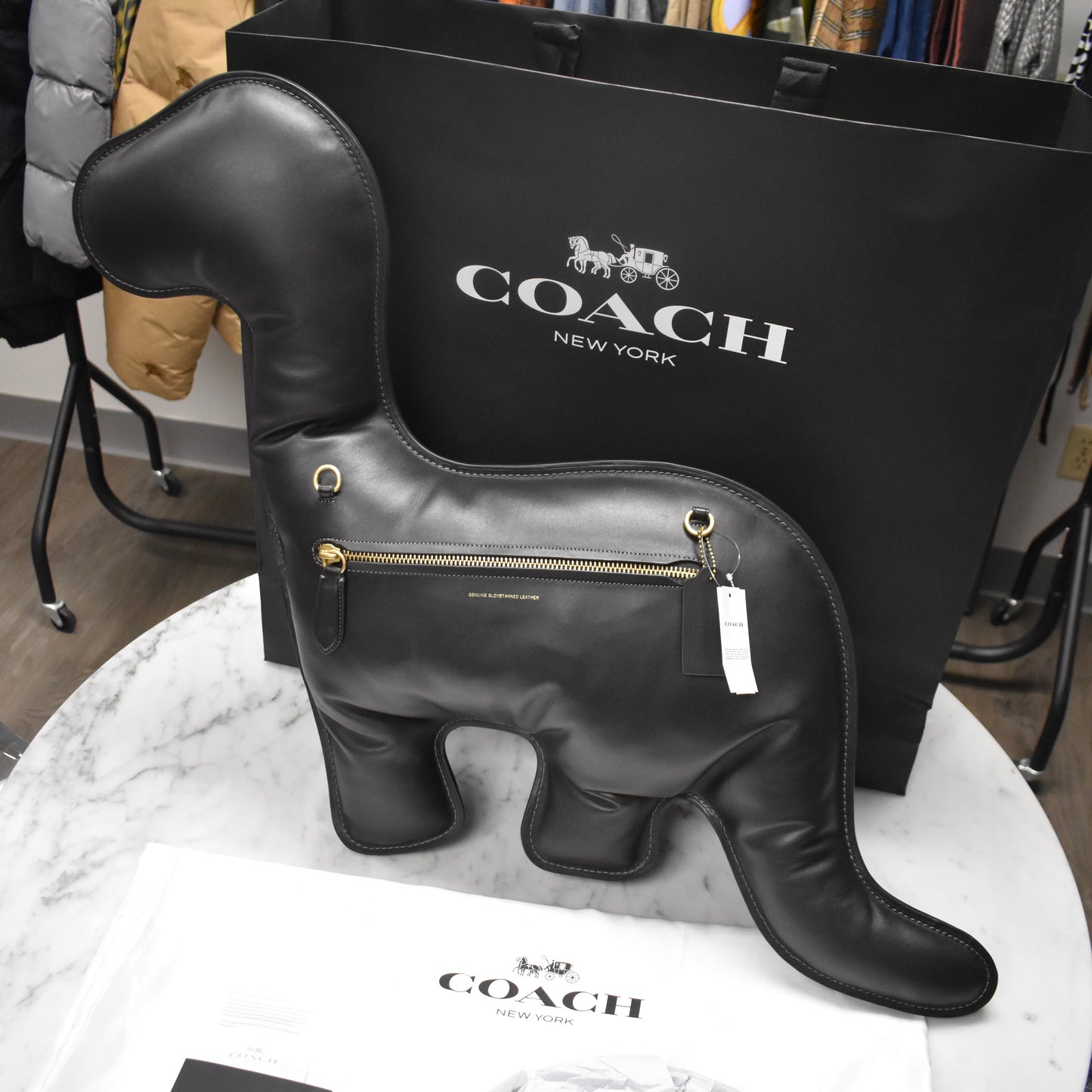 Coach - Large Dino Kisslock Frame Bag