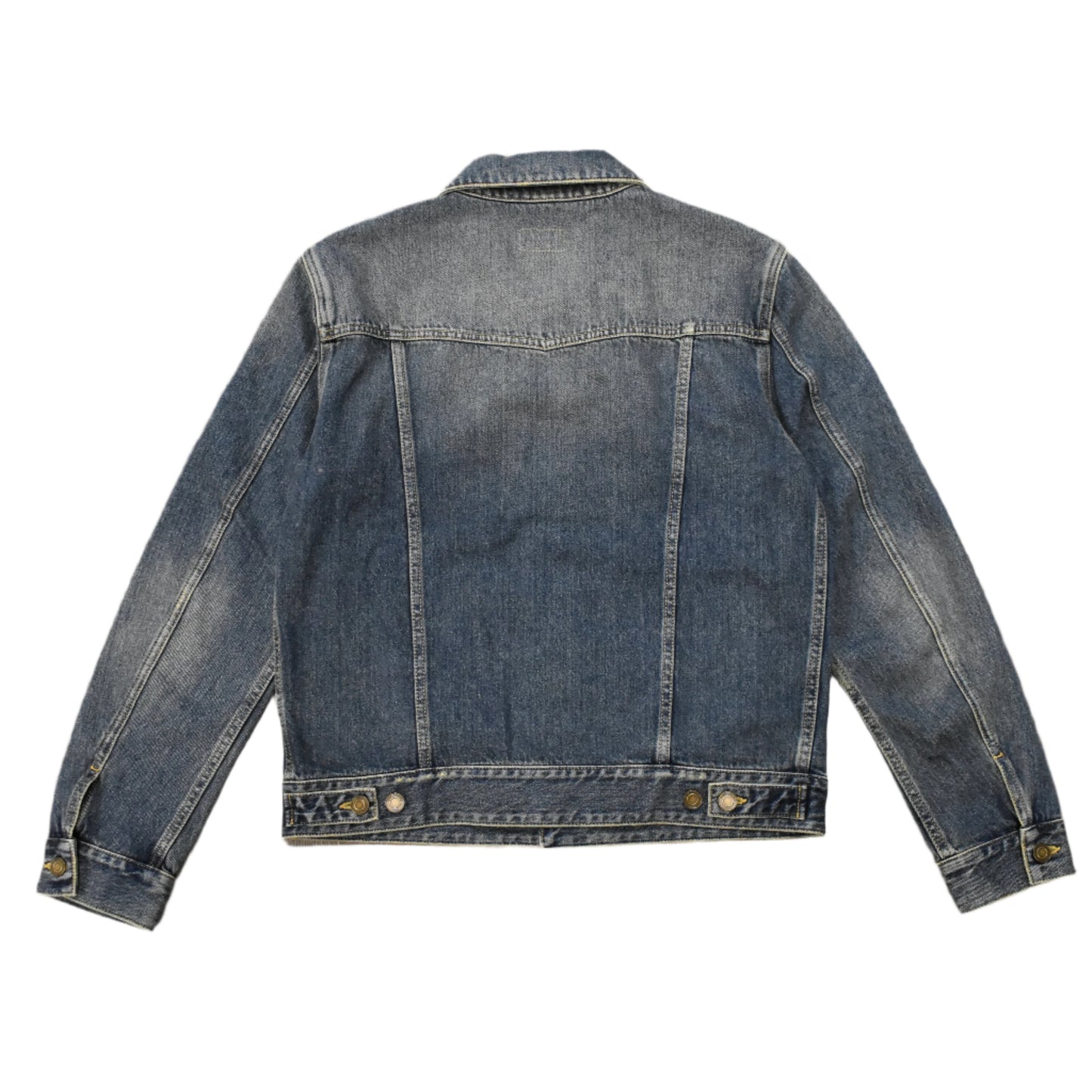 Saint Laurent - Dark Vintage Blue Denim Trucker Jacket