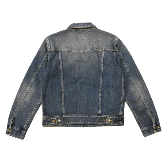 Saint Laurent - Dark Vintage Blue Denim Trucker Jacket