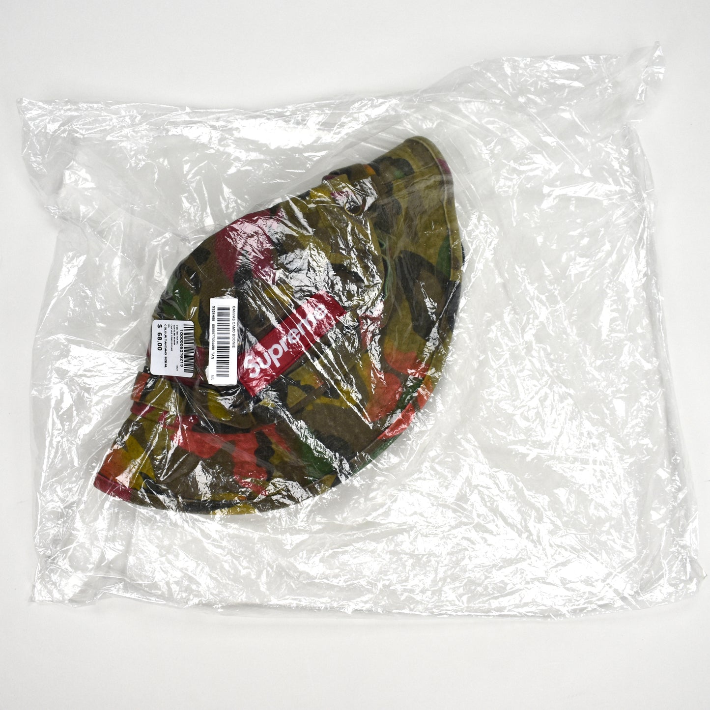 Supreme - Camo Box Logo Canvas Boonie Hat