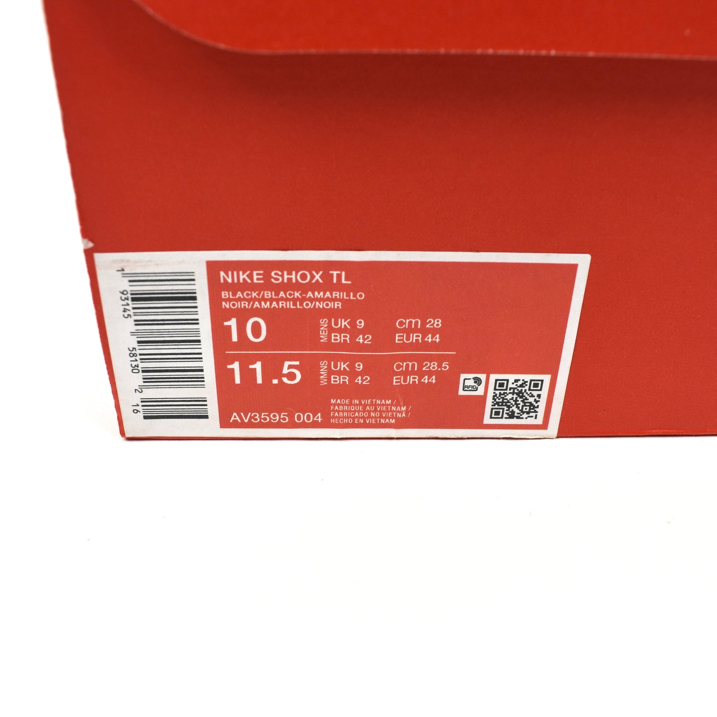 Nike - Shox TL 'Sunrise' Fade (Black/Amarillo)