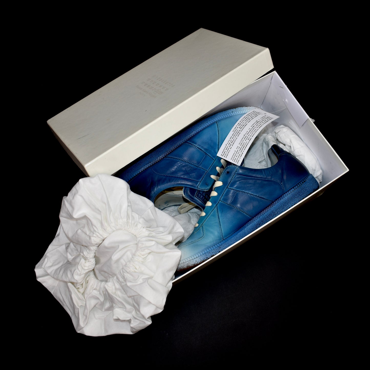 Maison Margiela - Artisinal Blue & White Degrade GAT Sneakers