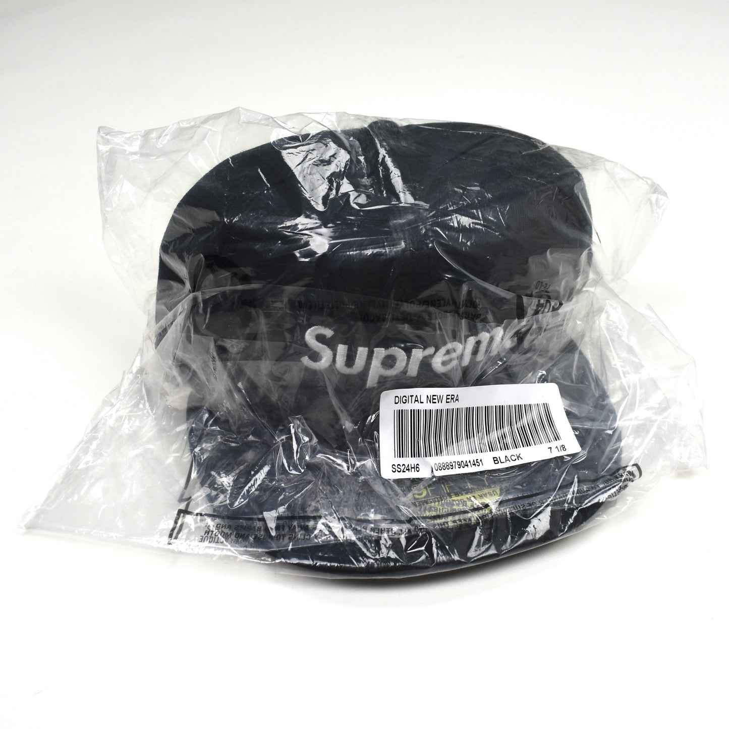 Supreme x New Era - Box Logo Digital Hat w/ Sharpie (Black)