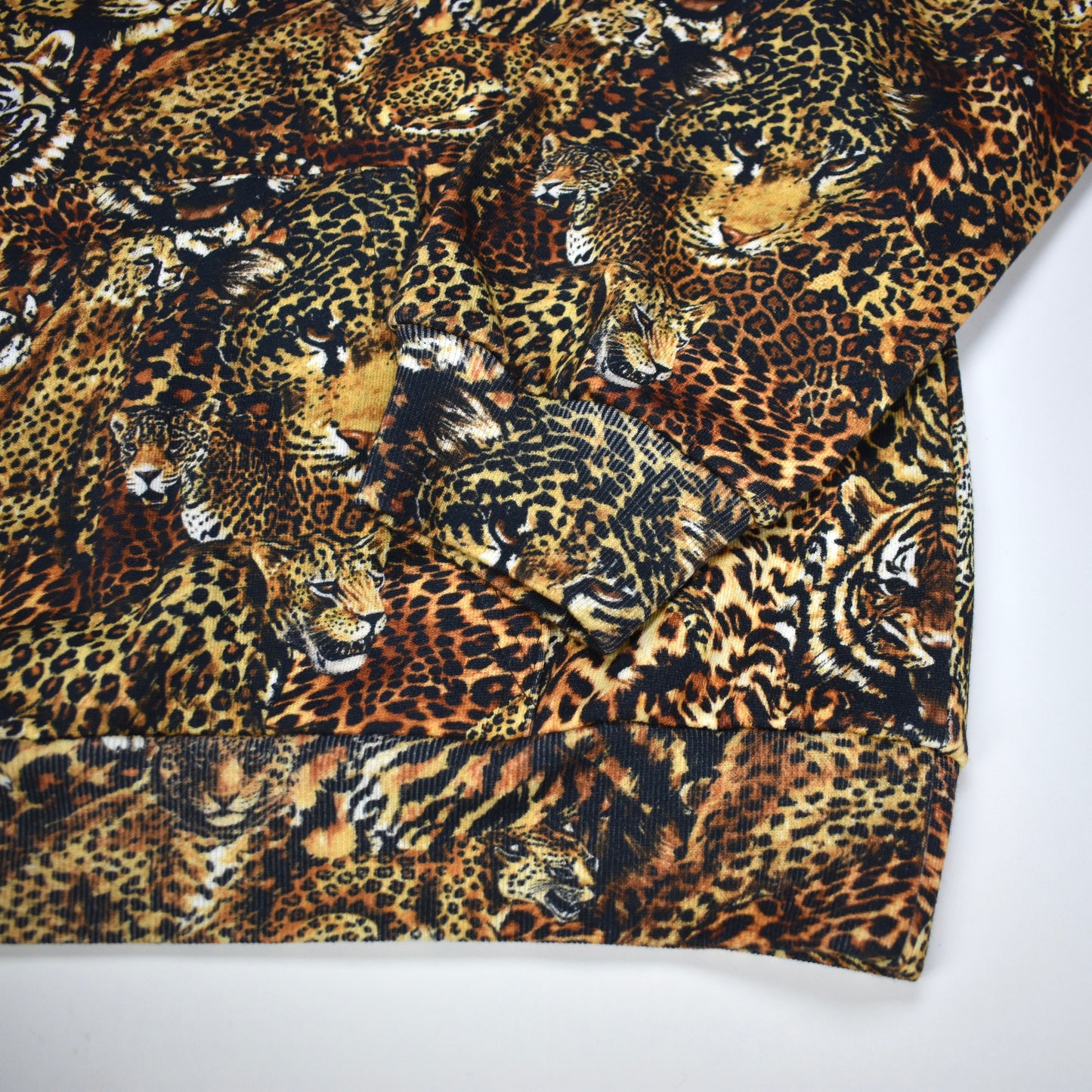 Celine - Allover Leopard Print Hoodie