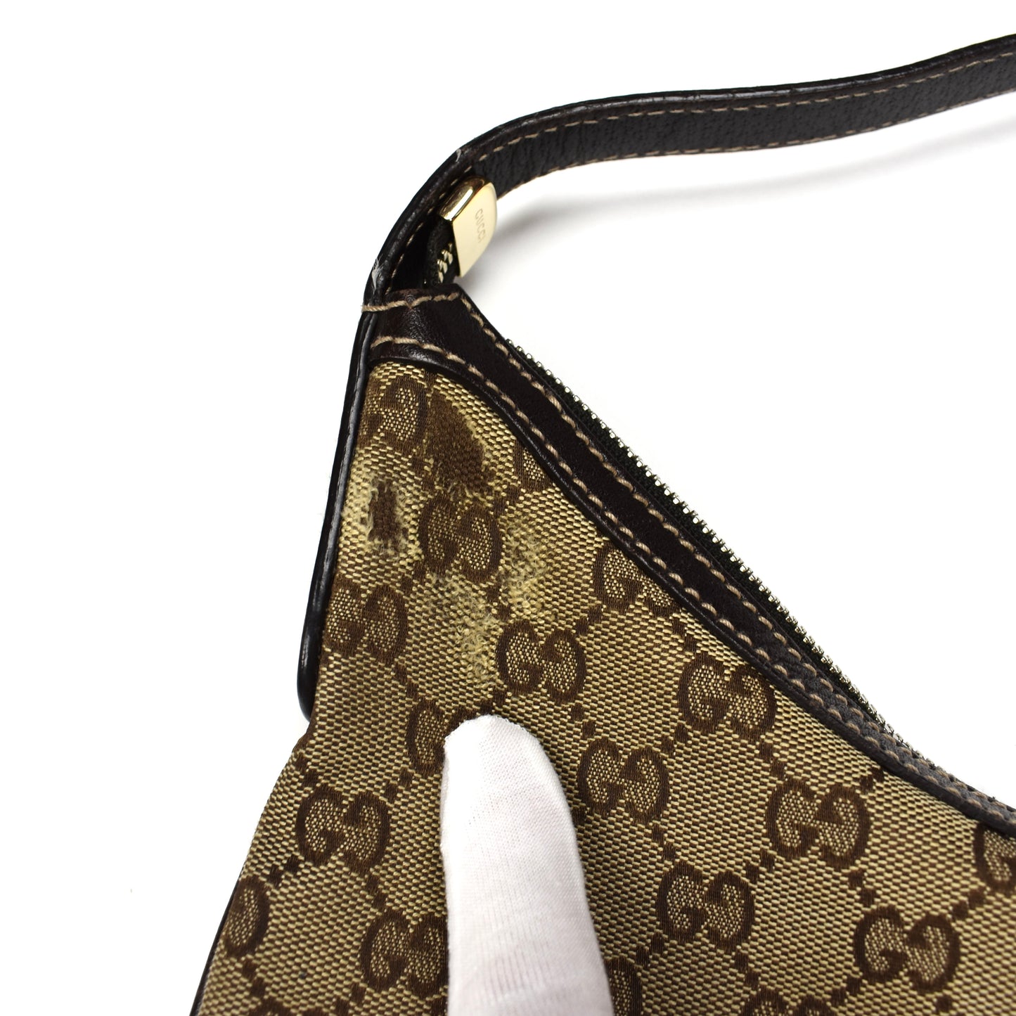 Gucci - Vintage Monogram Princy Hobo Bag