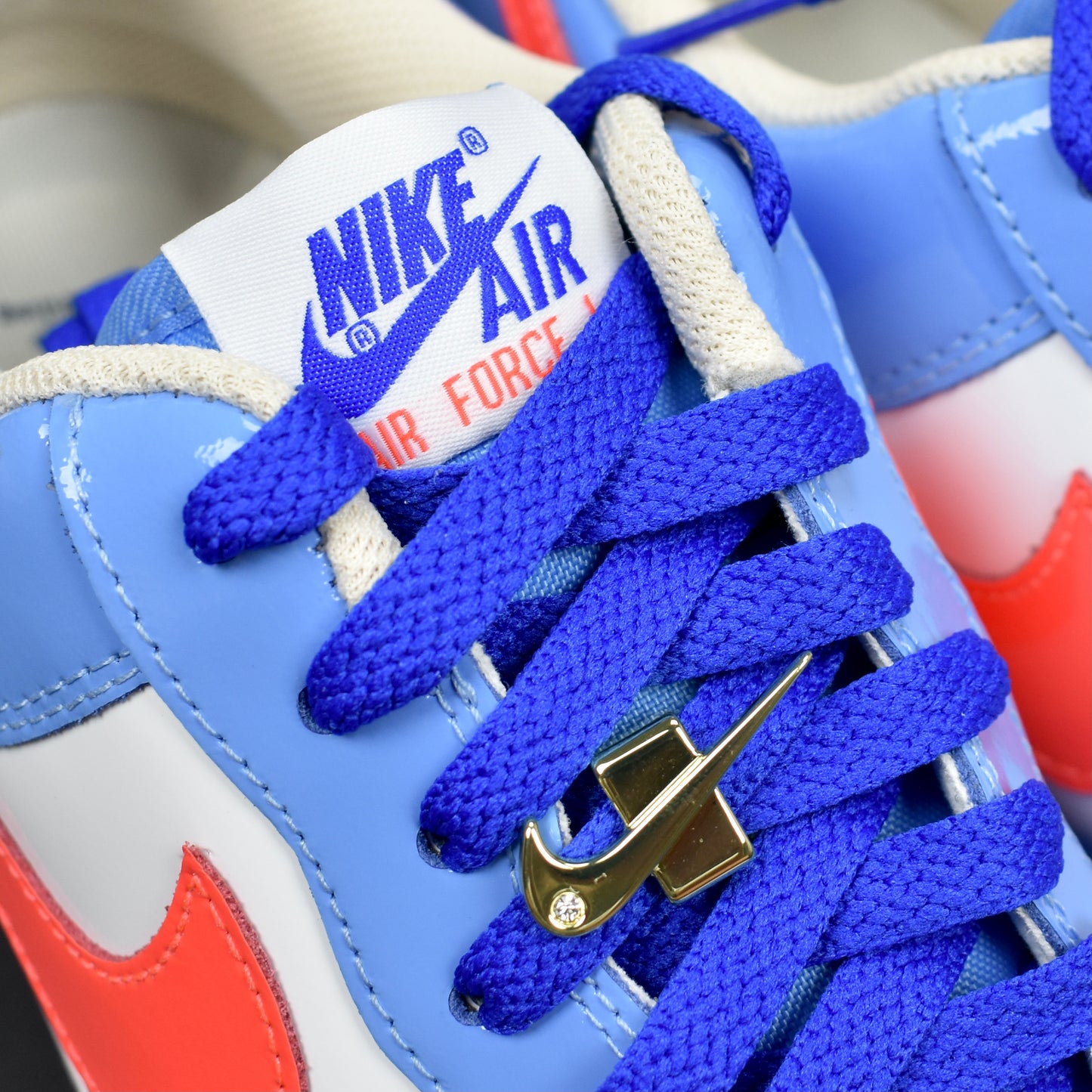 Nike - Air Force 1 By You Patent Leather 'Superman'