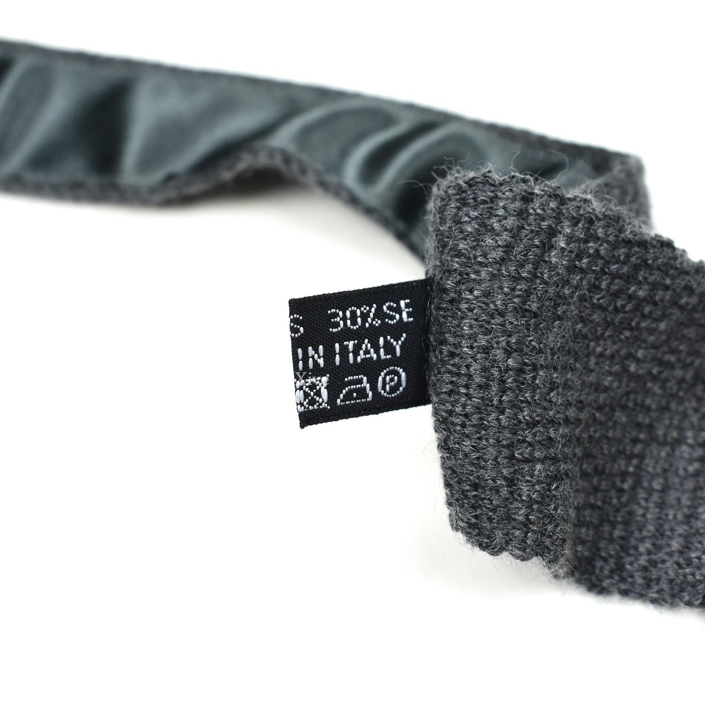 Brioni - Gray Cashmere / Silk Knit Tie