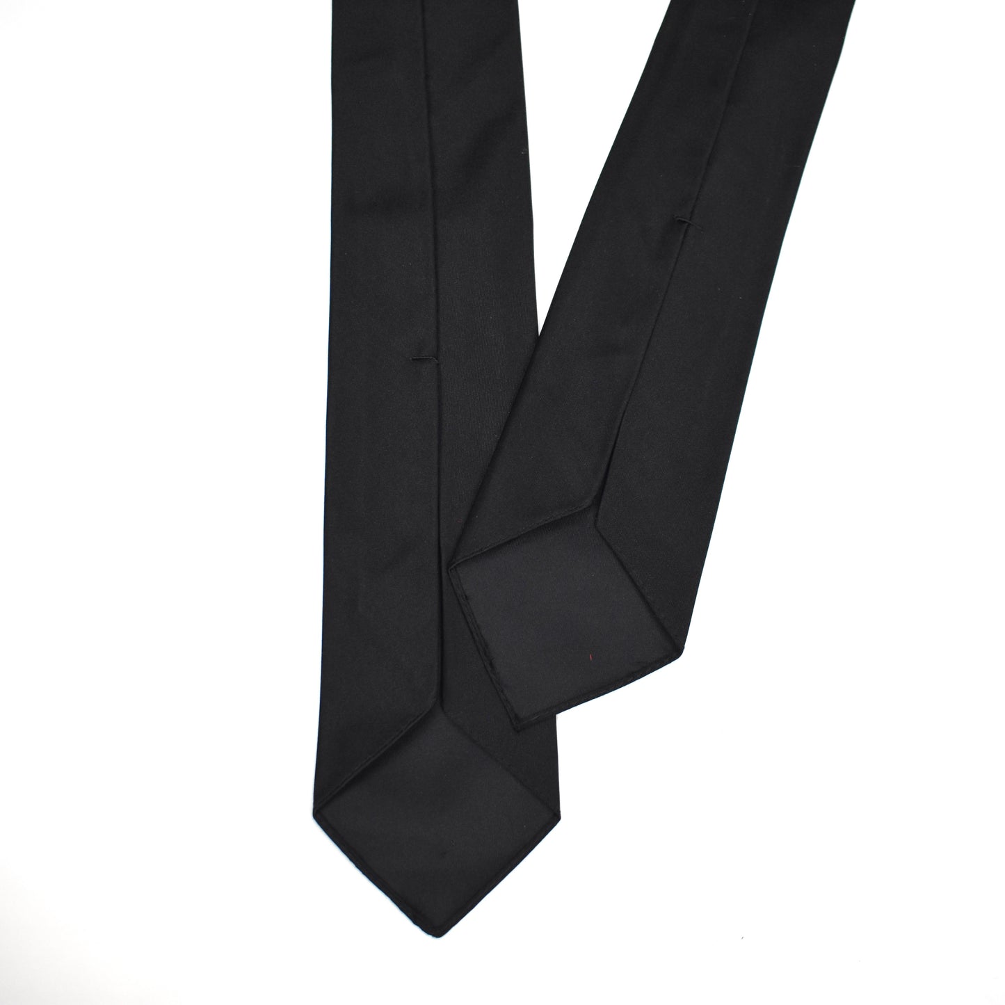 Saint Laurent - Black Silk Satin Scarf Tie