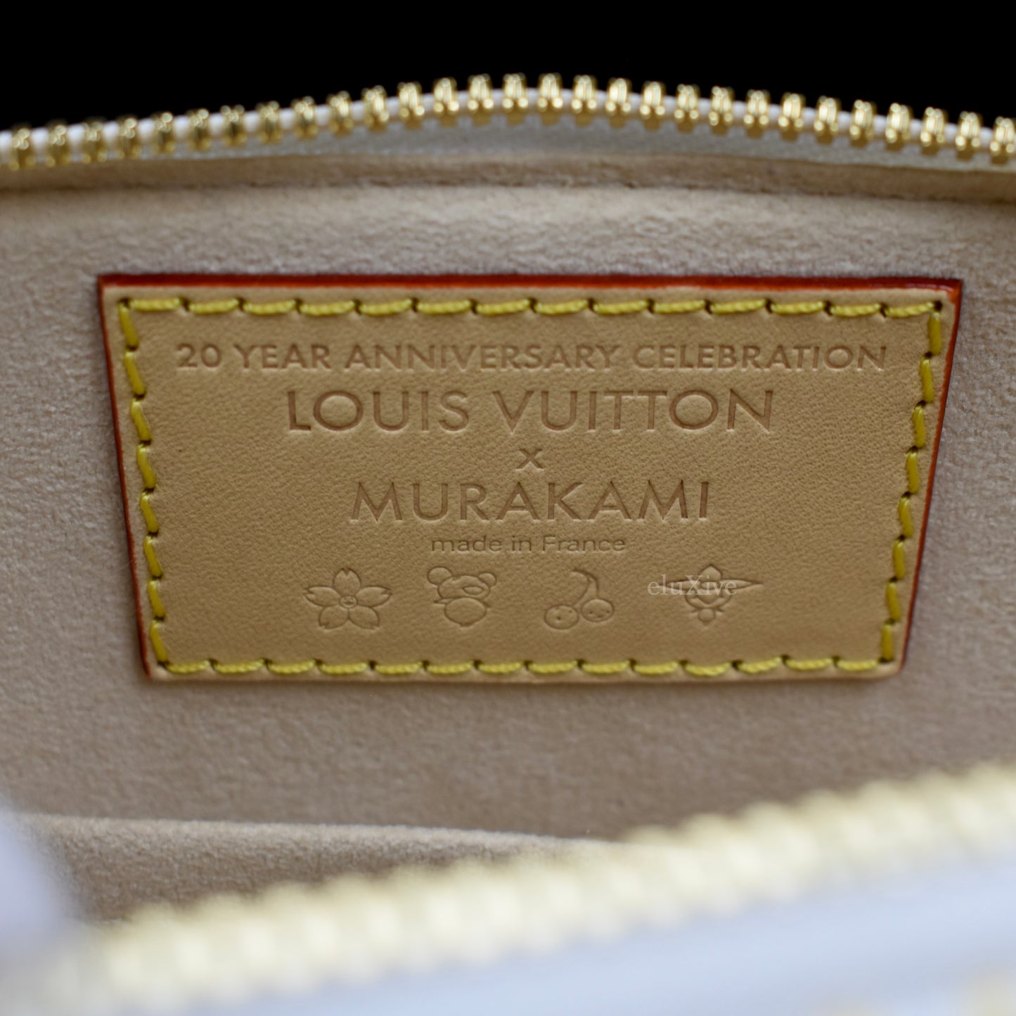 Louis Vuitton x Murakami - Multicolor Monogram Alma BB Bag (White)