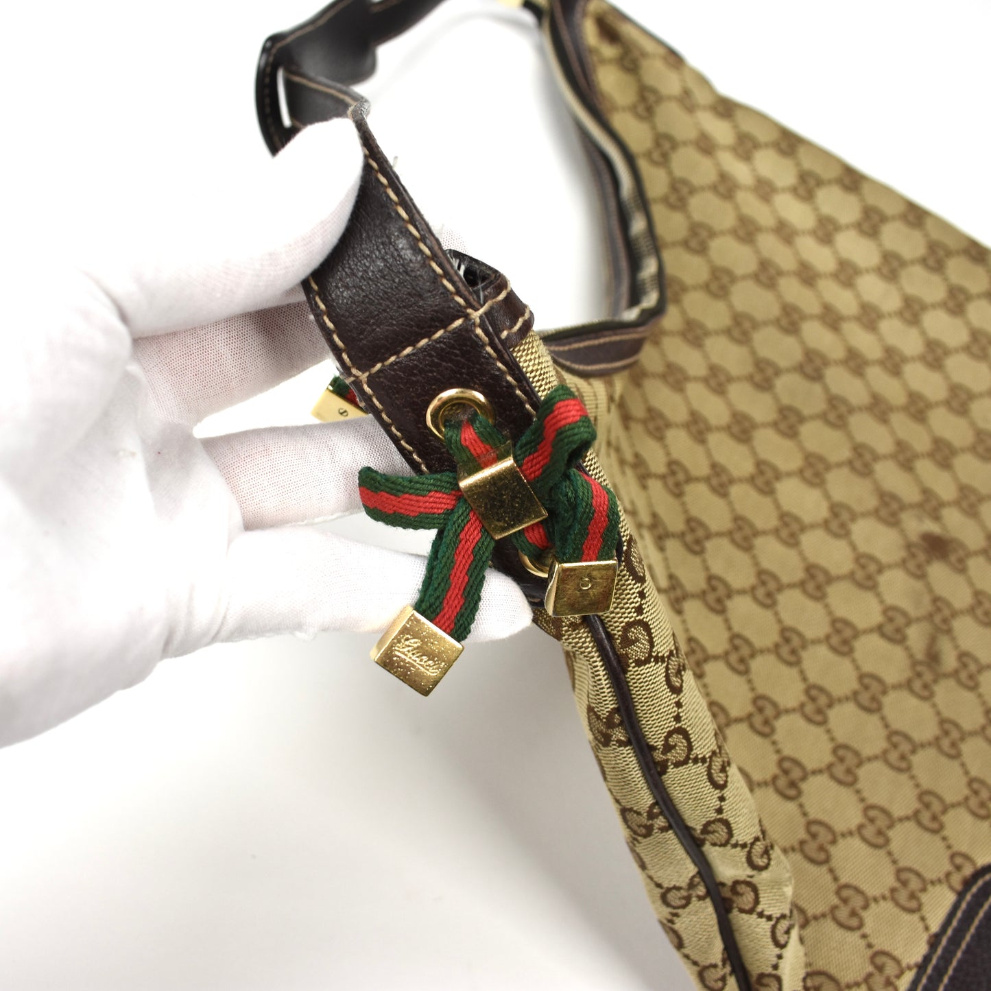 Gucci - Vintage Monogram Princy Hobo Bag