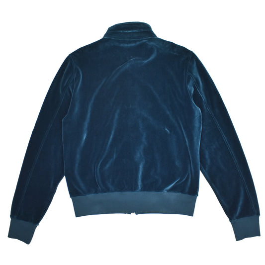 Tom Ford - Teal Blue Velour Track Jacket