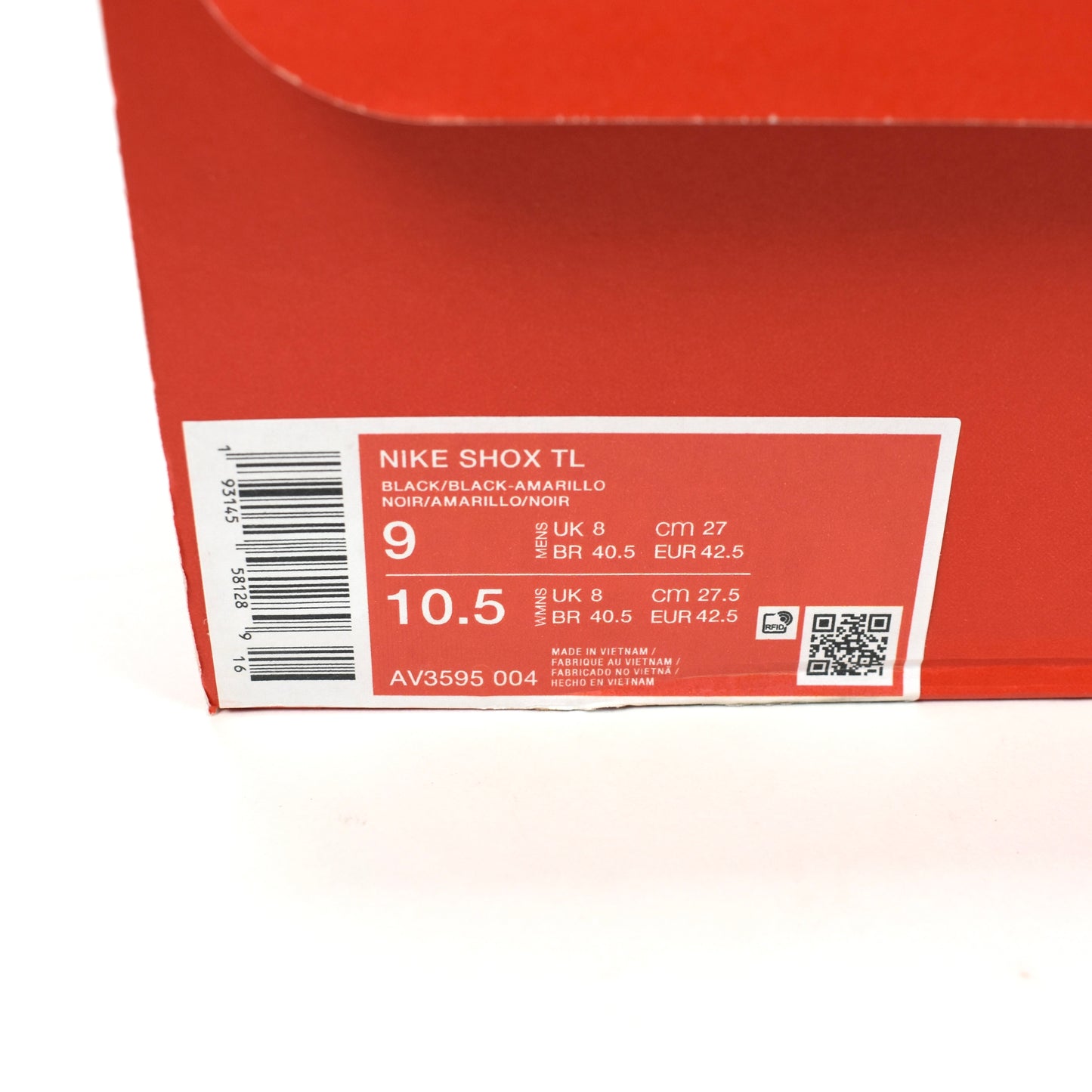 Nike - Shox TL 'Sunrise' Fade (Black/Amarillo)