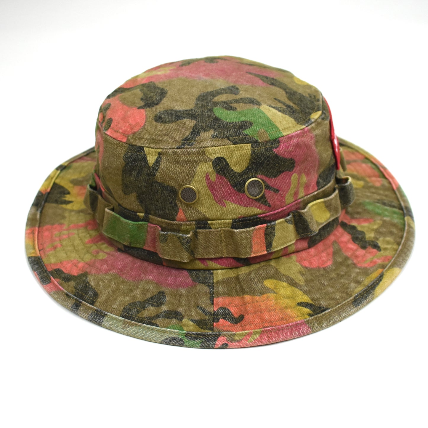 Supreme - Camo Box Logo Canvas Boonie Hat